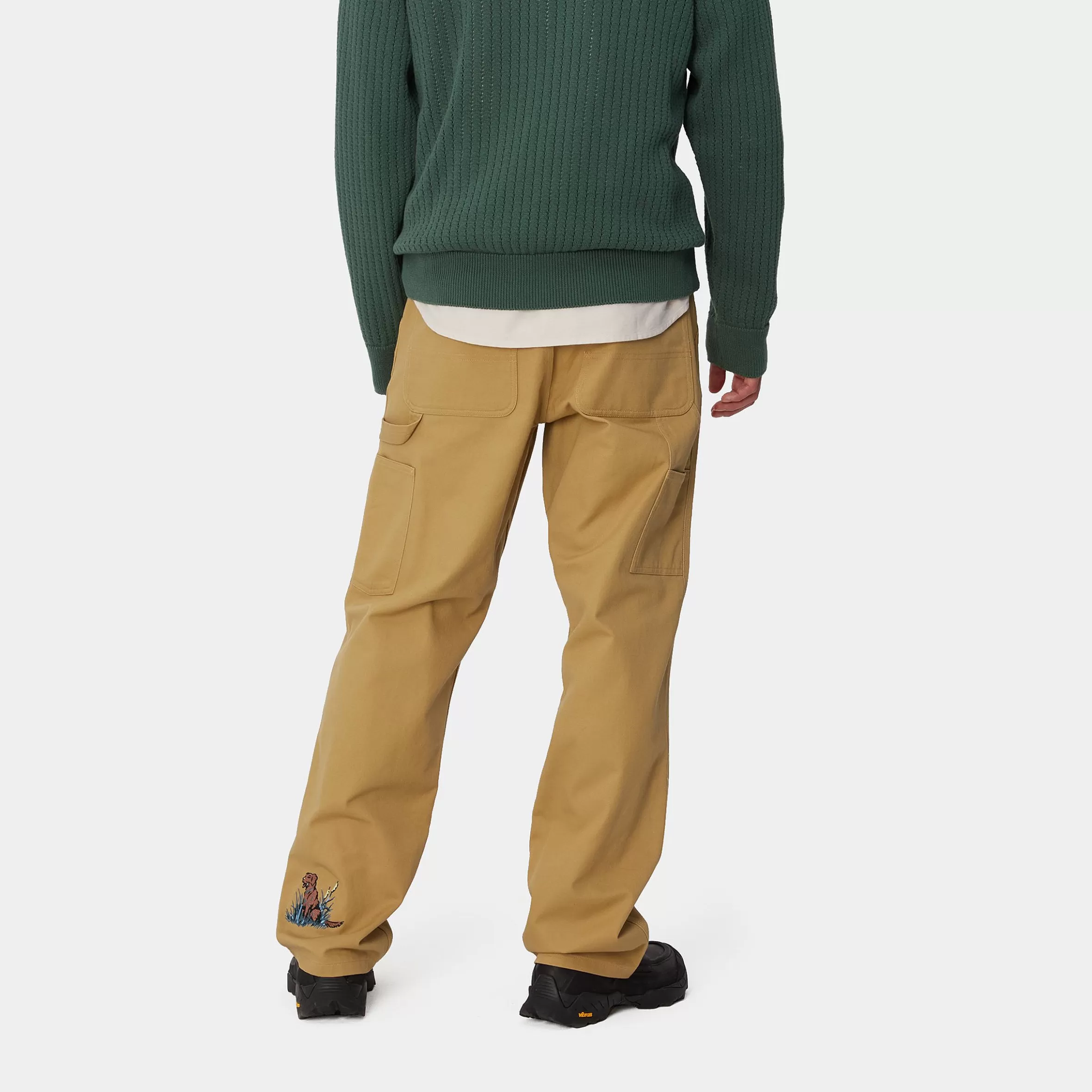 Calças | Carhartt WIP Ducks Single Knee Pant Bourbon