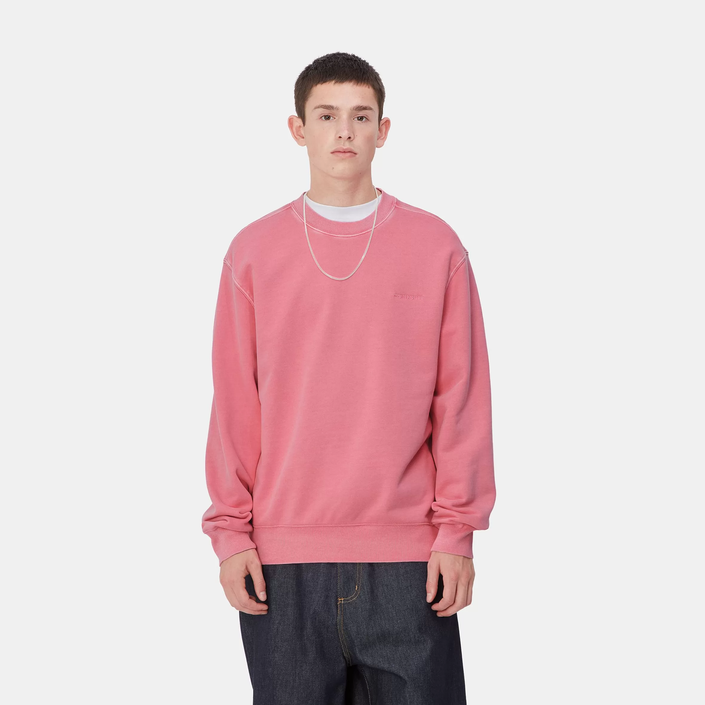 Sweats | Carhartt WIP Duster Script Sweat Charm Pink