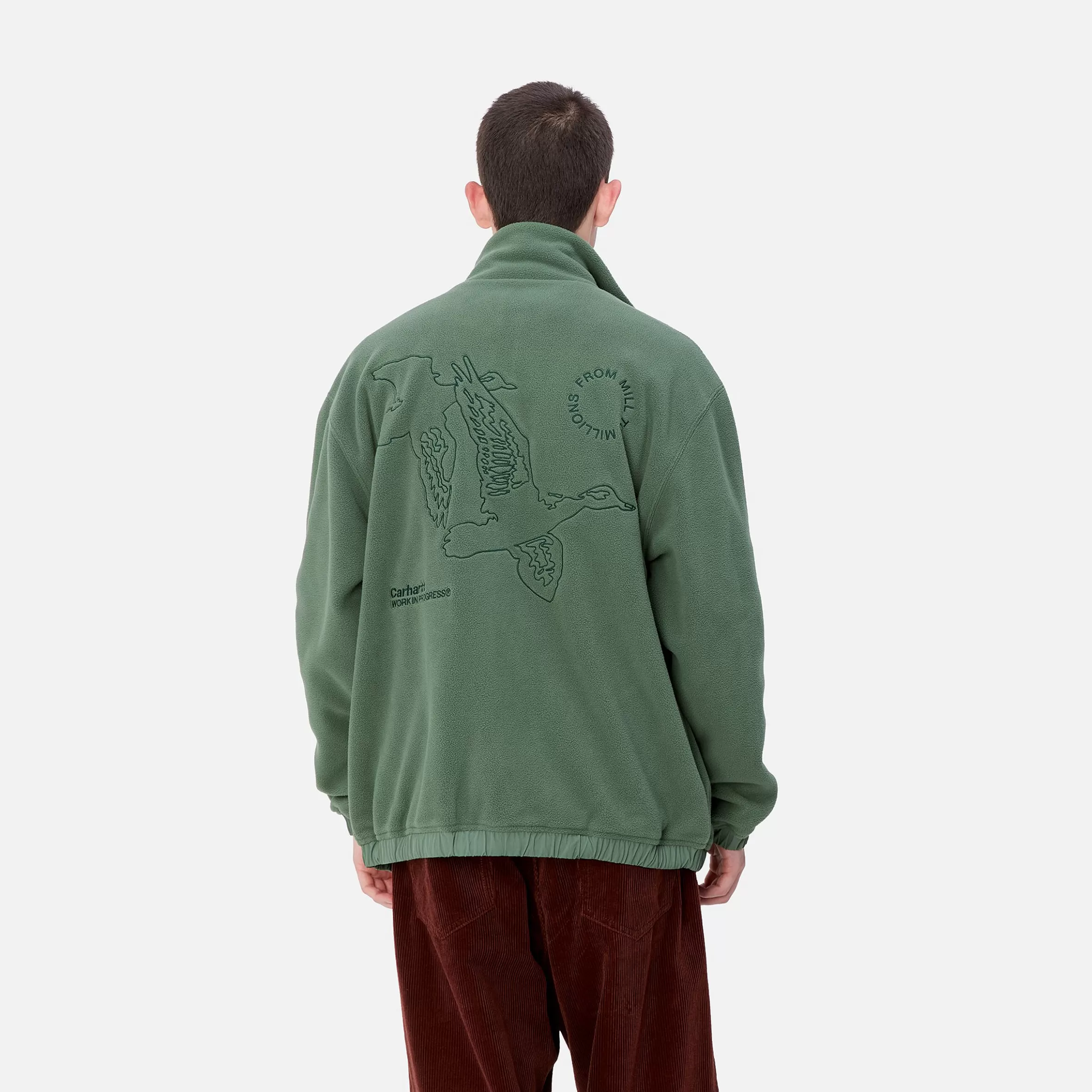 Blusões E Coletes | Carhartt WIP Flying Ducks Liner Duck Green