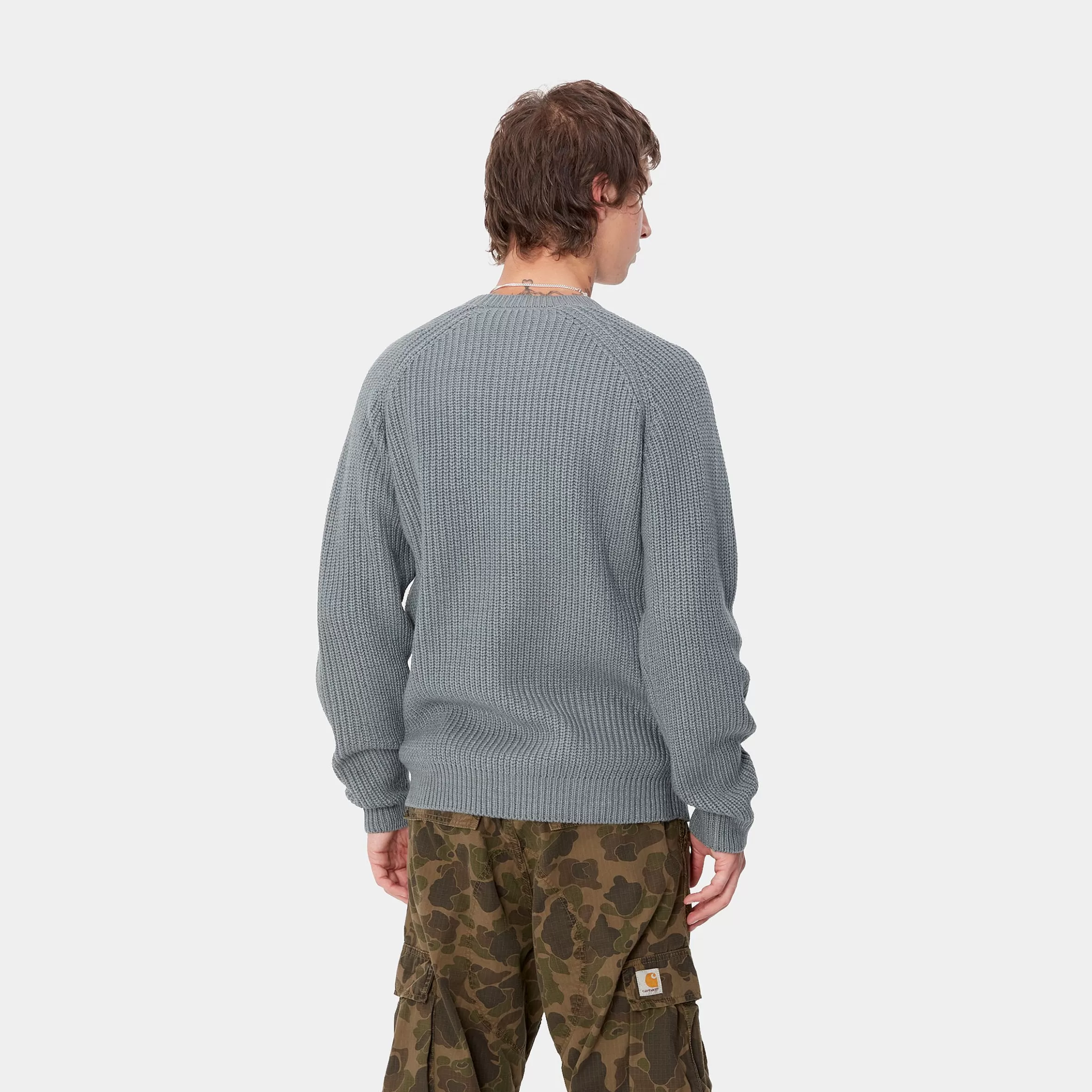 Malhas | Carhartt WIP Forth Sweater Dove Grey