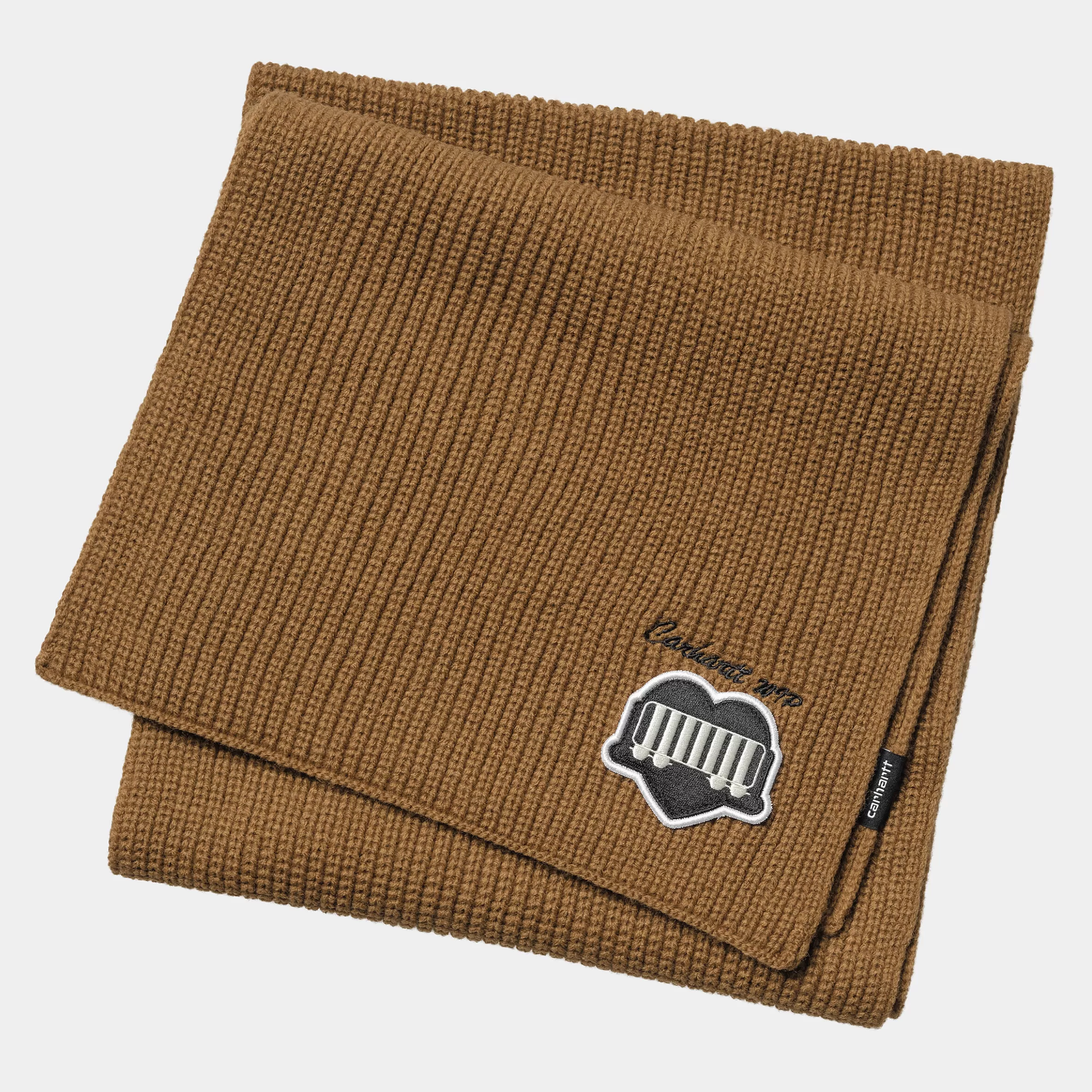 Acessórios | Luvas & Lenços | Carhartt WIP Heart Train Patch Scarf Hamilton Brown