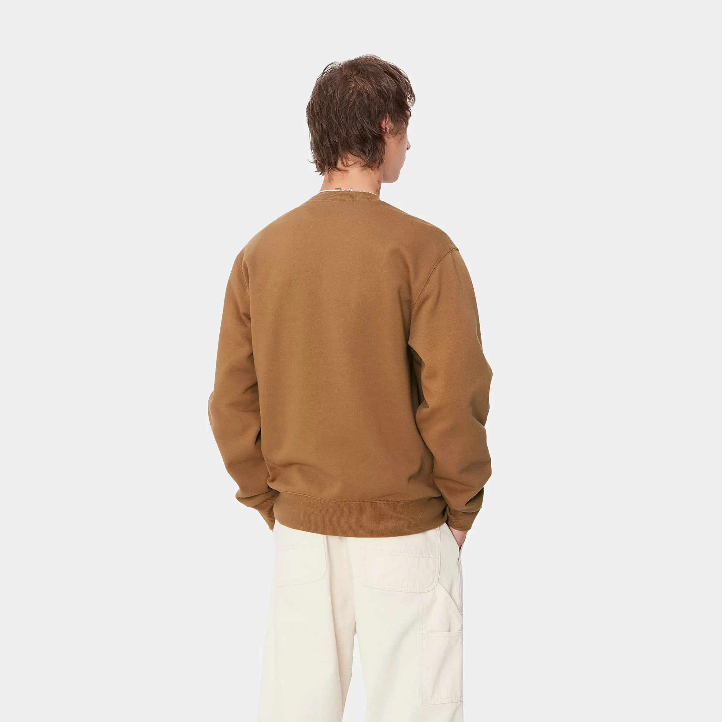 Sweats | Carhartt WIP Heart Train Pocket Sweat Hamilton Brown