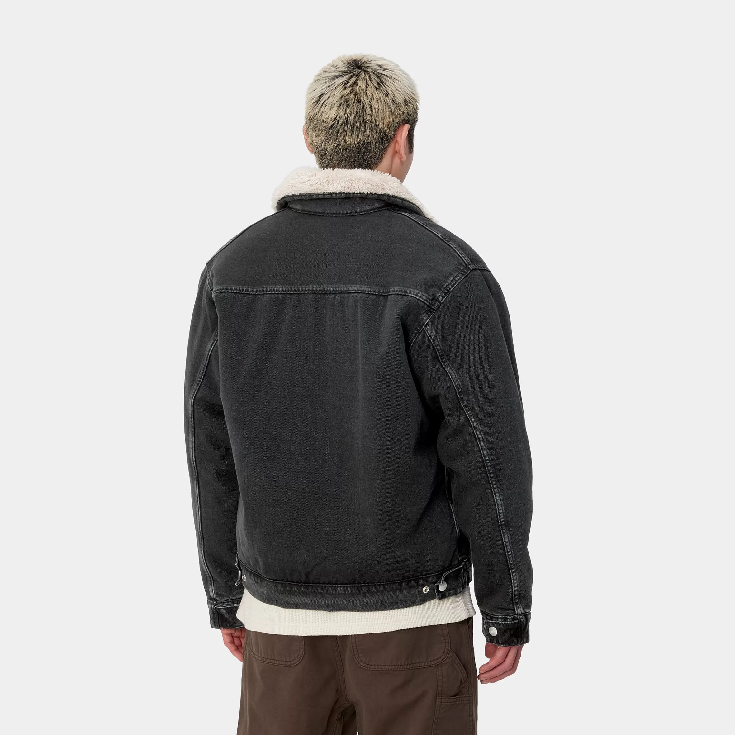 Blusões E Coletes | Carhartt WIP Herald Jacket Black / Wall