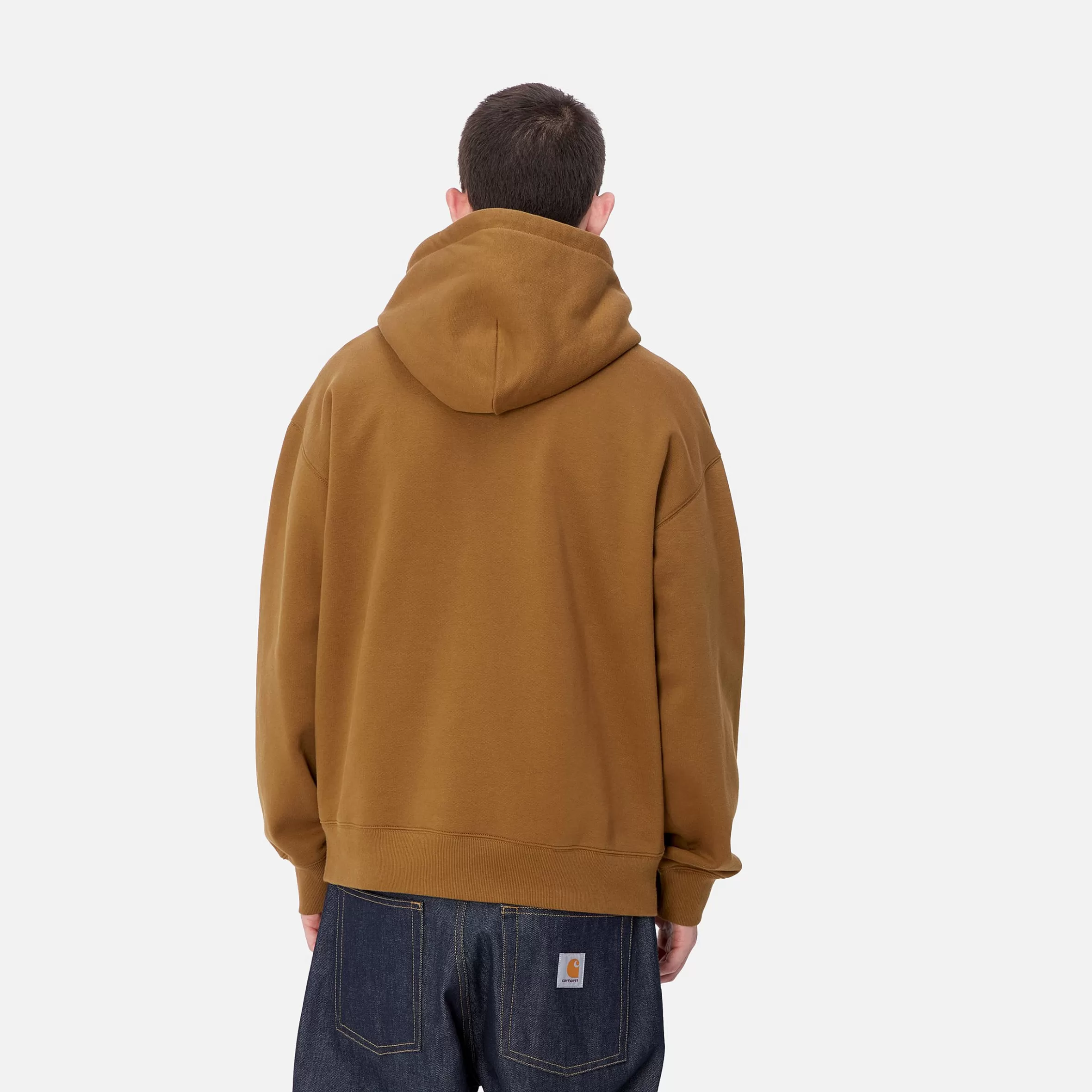 Sweats | Carhartt WIP Hooded Brown Ducks Sweat Hamilton Brown