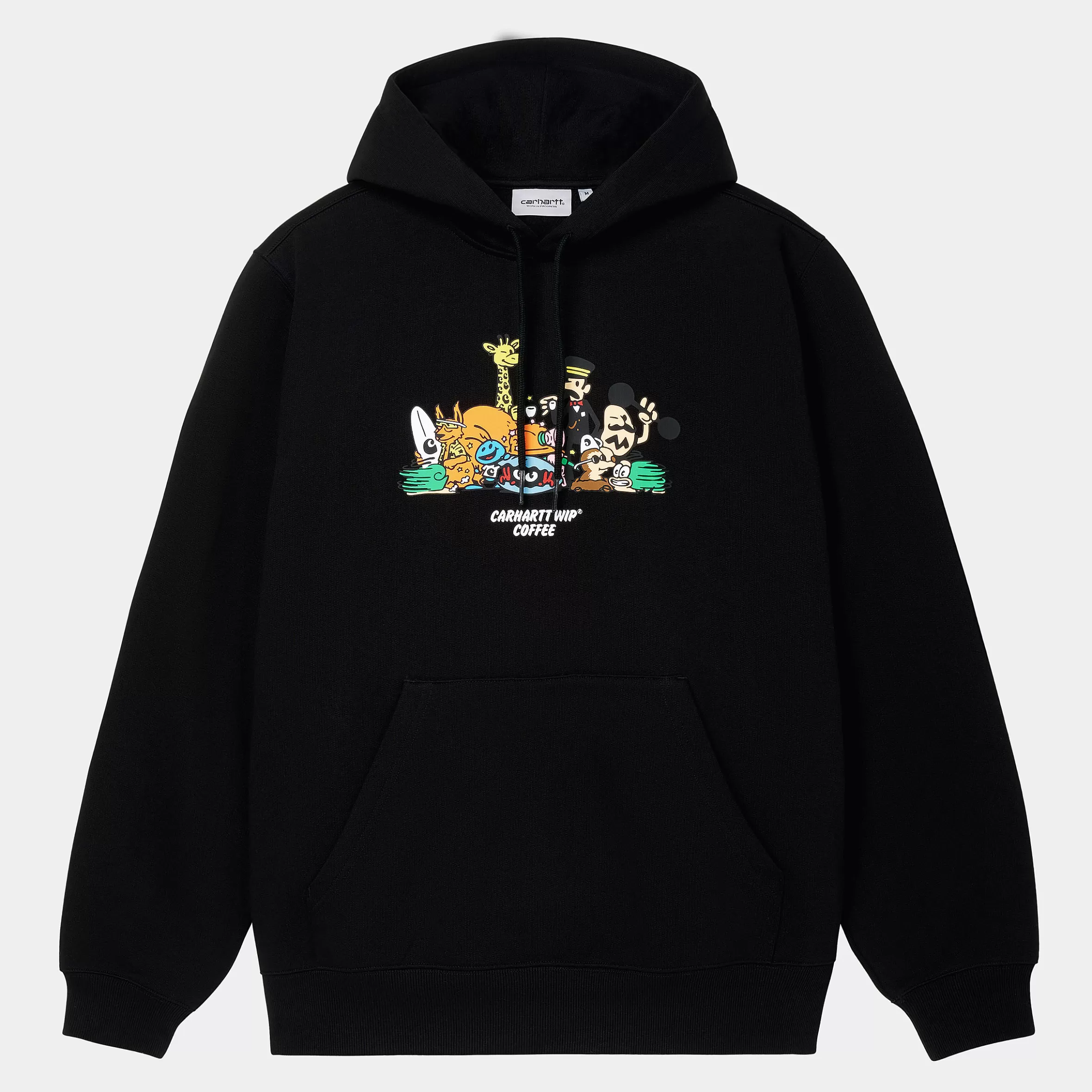 Sweats | Carhartt WIP Hooded Coffee Sweatshirt FW24 Black