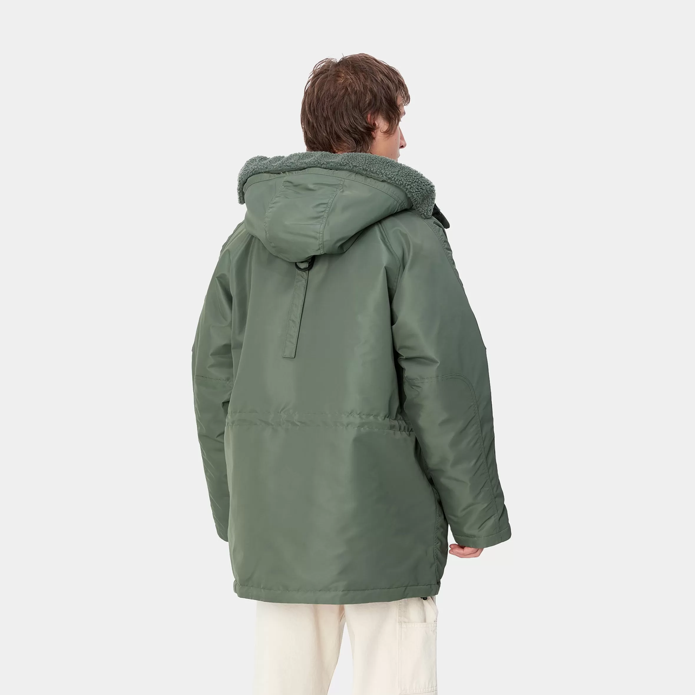 Blusões E Coletes | Carhartt WIP Hooded Olten Parka Duck Green