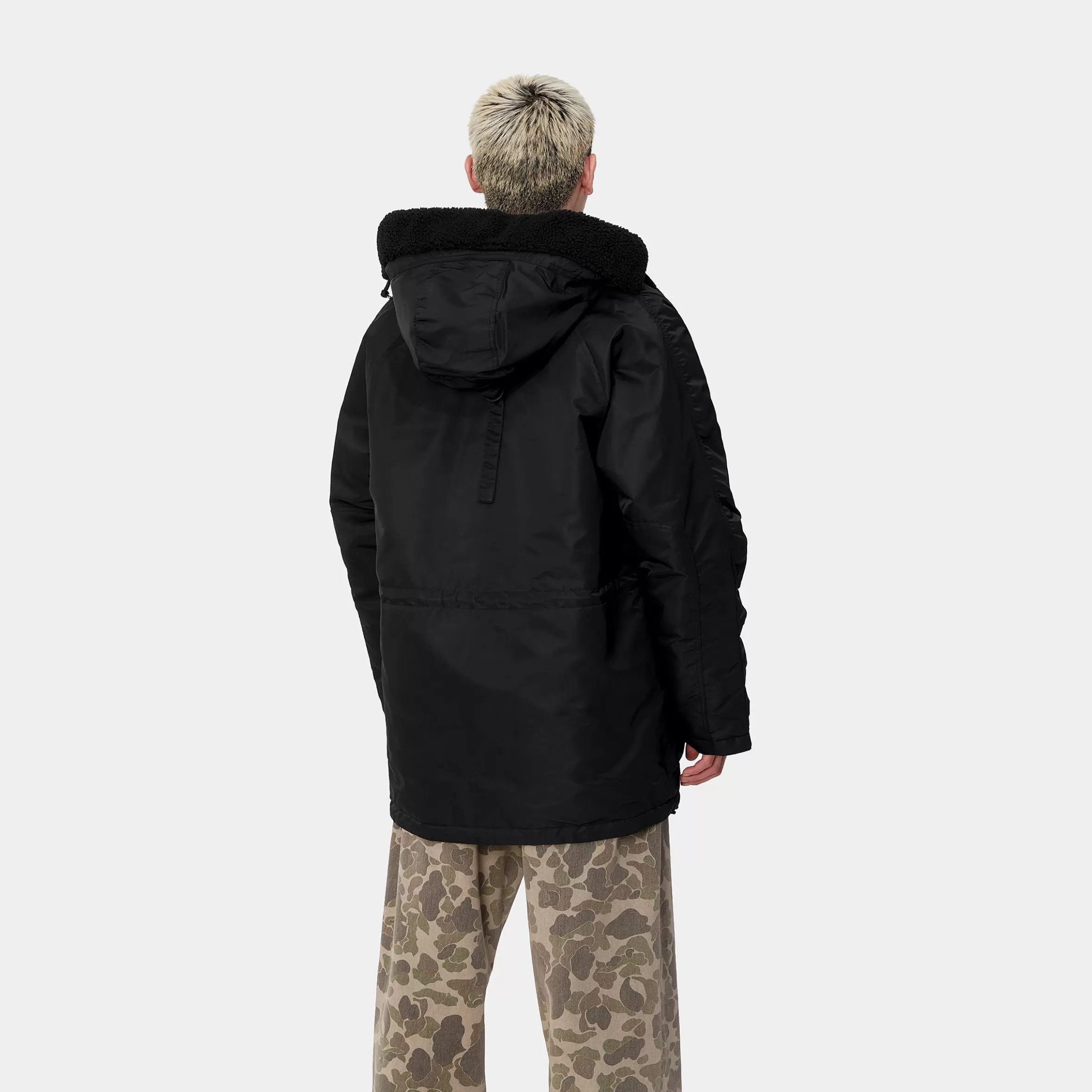 Blusões E Coletes | Carhartt WIP Hooded Olten Parka Black