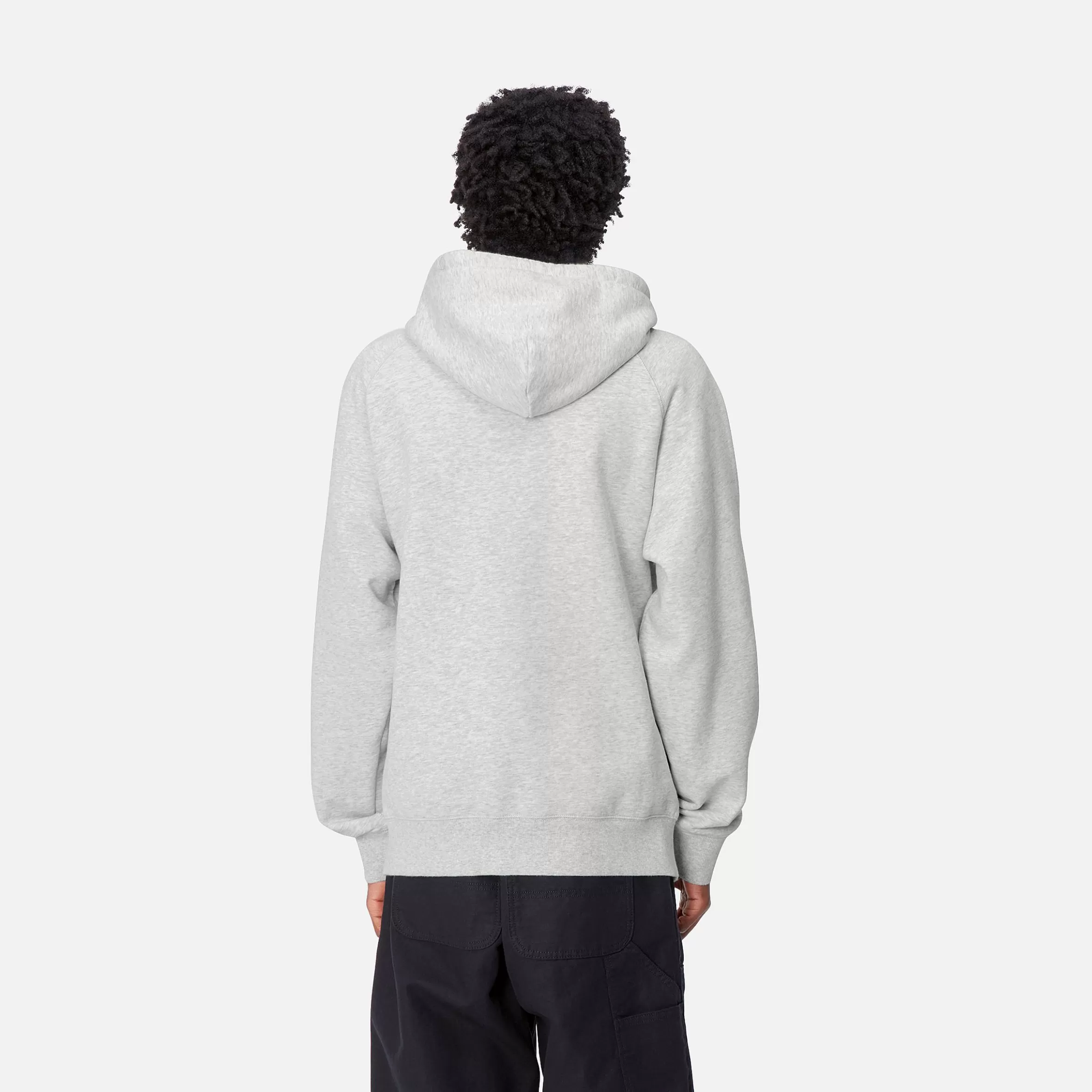 Sweats | Carhartt WIP Hooded Pepe Friends Sweat Ash Heather / Black