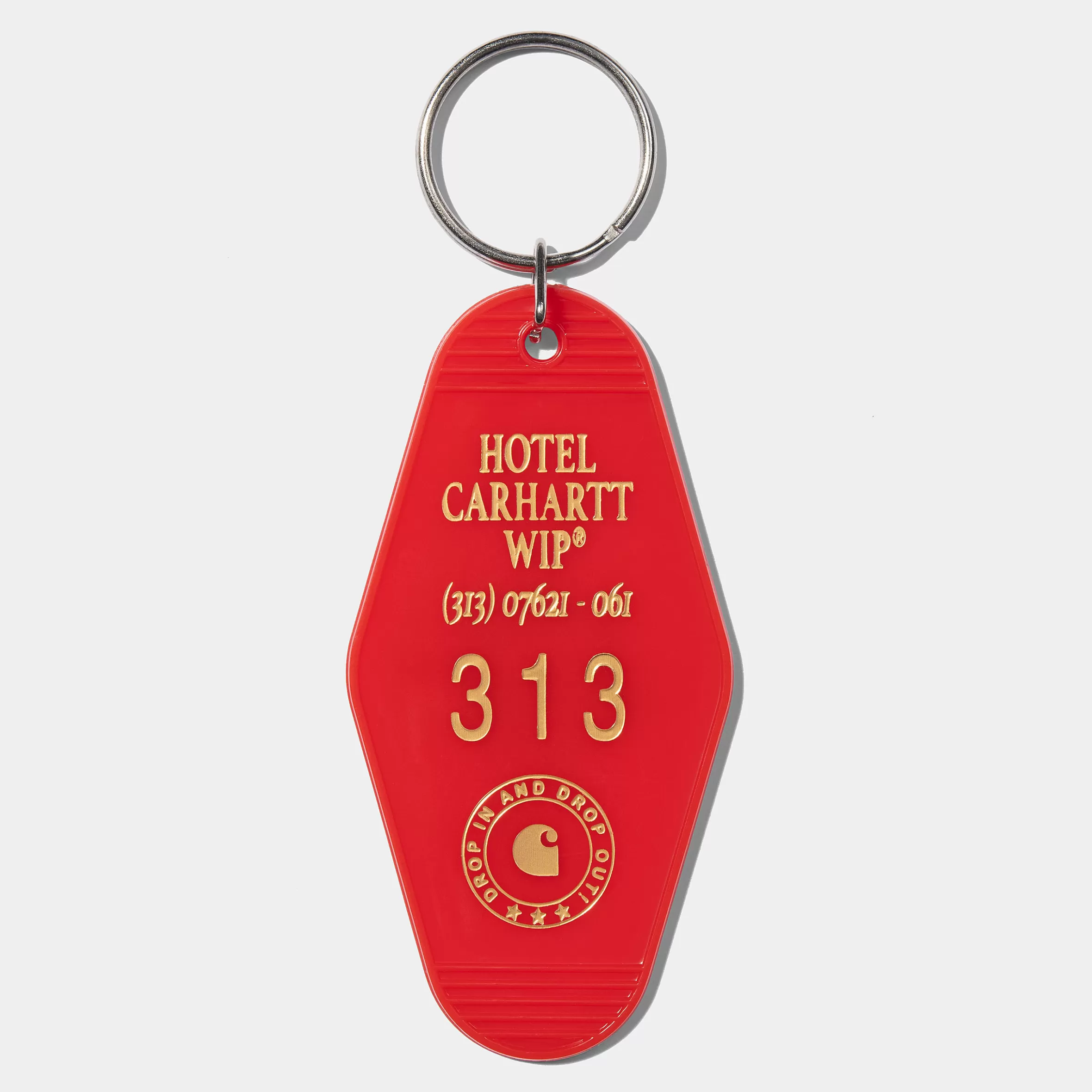 Gadgets | Gadgets | Carhartt WIP Hotel Keys Keychain Scarlet / Winter Spice