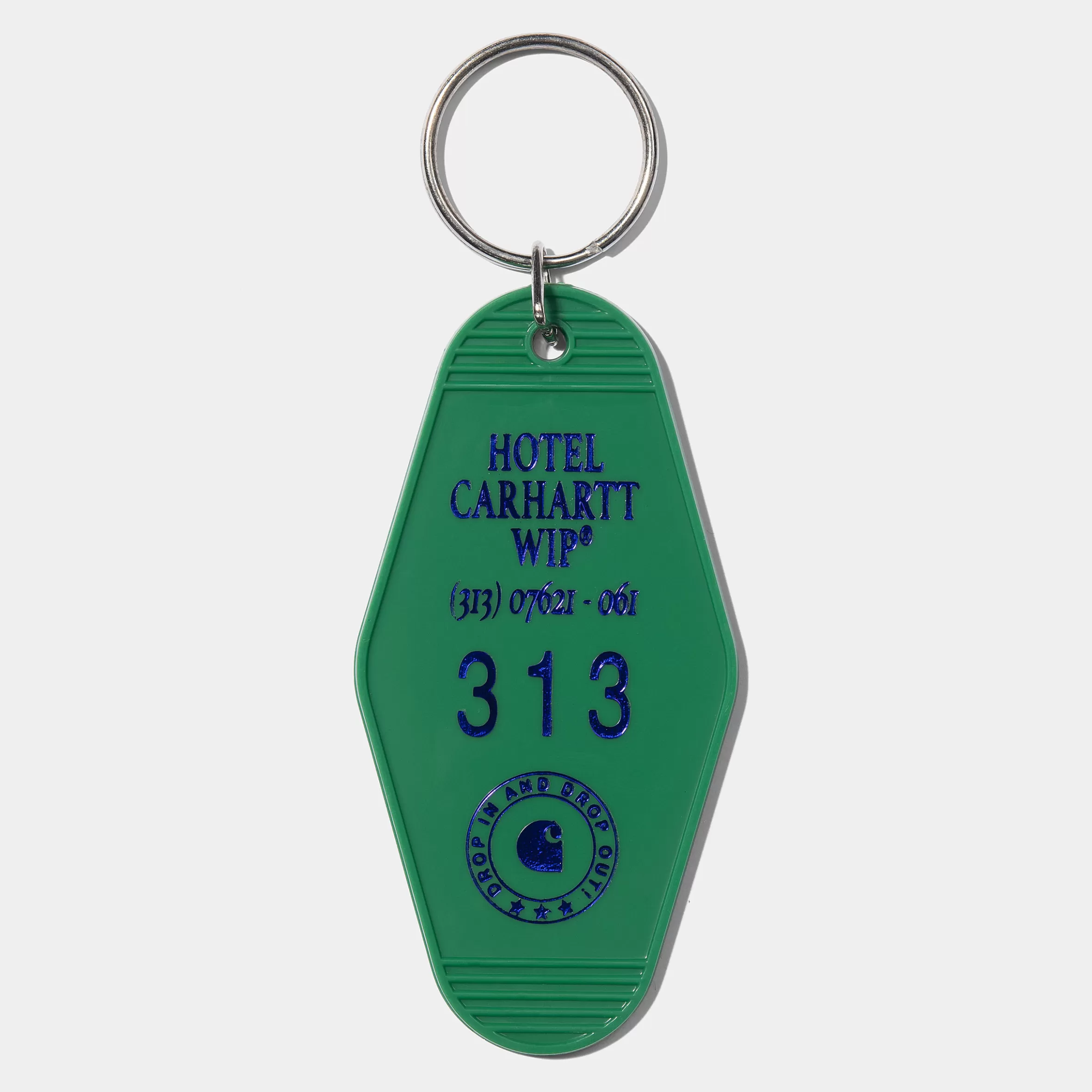 Gadgets | Gadgets | Carhartt WIP Hotel Keys Keychain Aspen Green / Aura