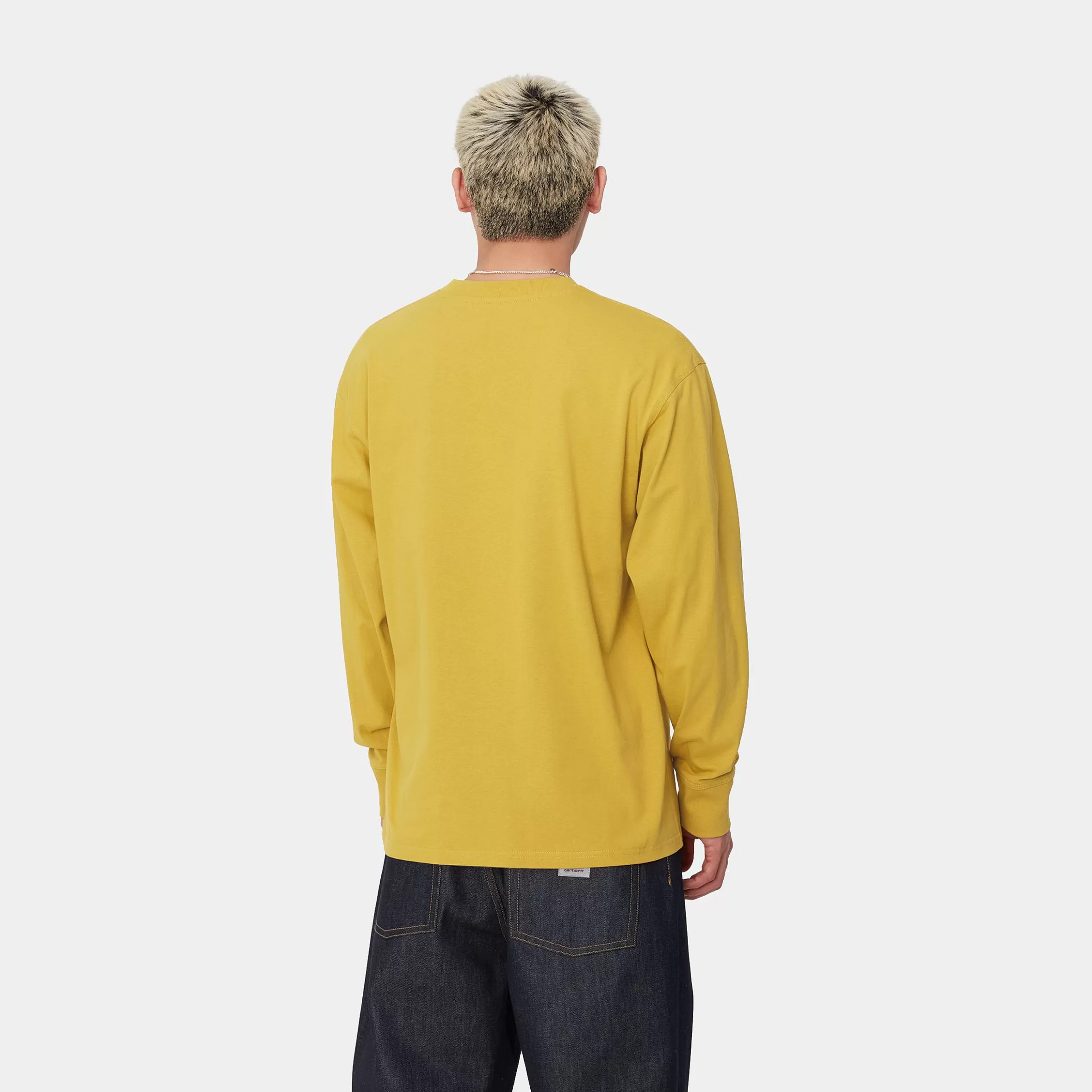 T-Shirts & Polos | Carhartt WIP L/S American Script T-Shirt Golden Olive