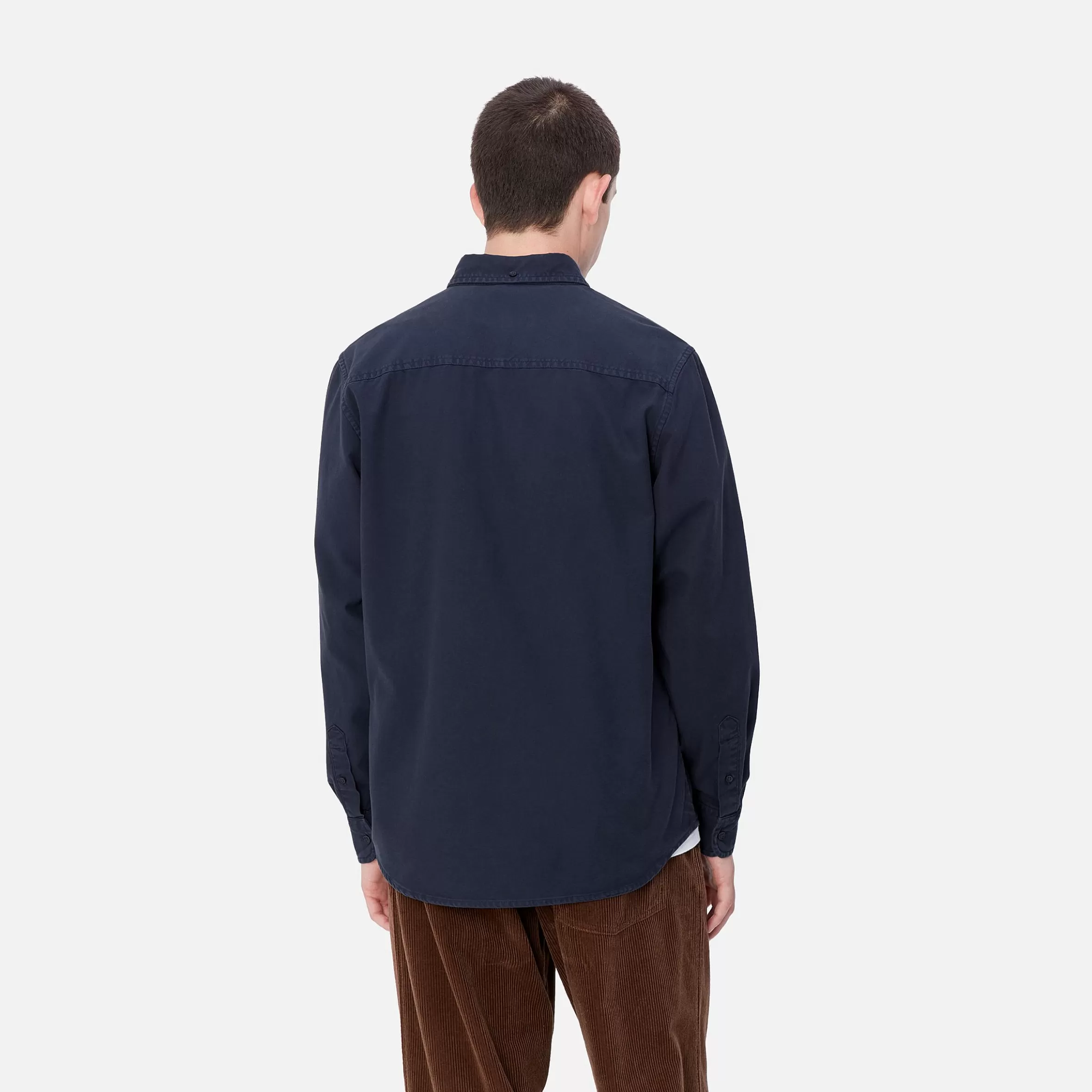 Camisas | Carhartt WIP L/S Bolton Shirt Air Force Blue