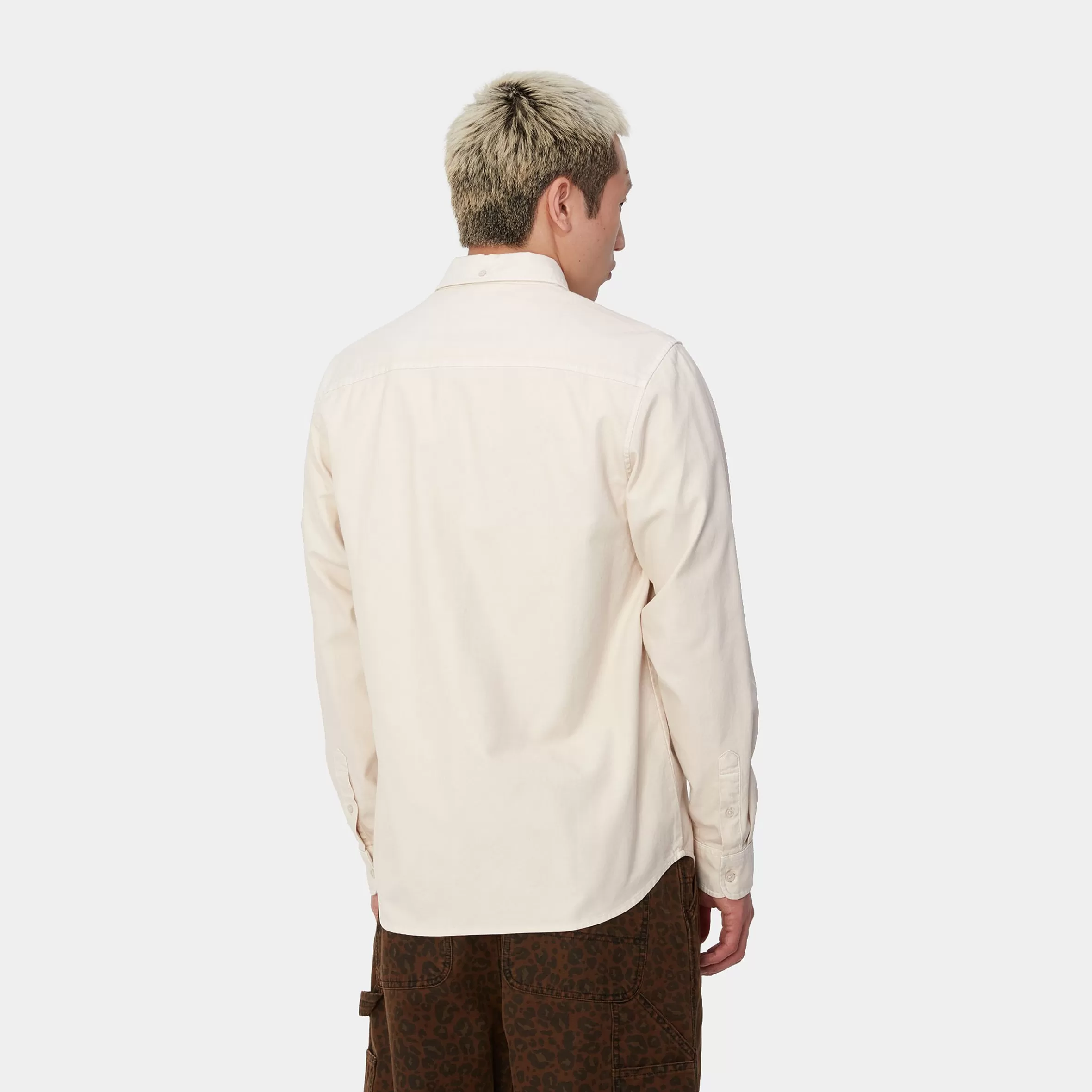 Camisas | Carhartt WIP L/S Bolton Shirt Moonbeam