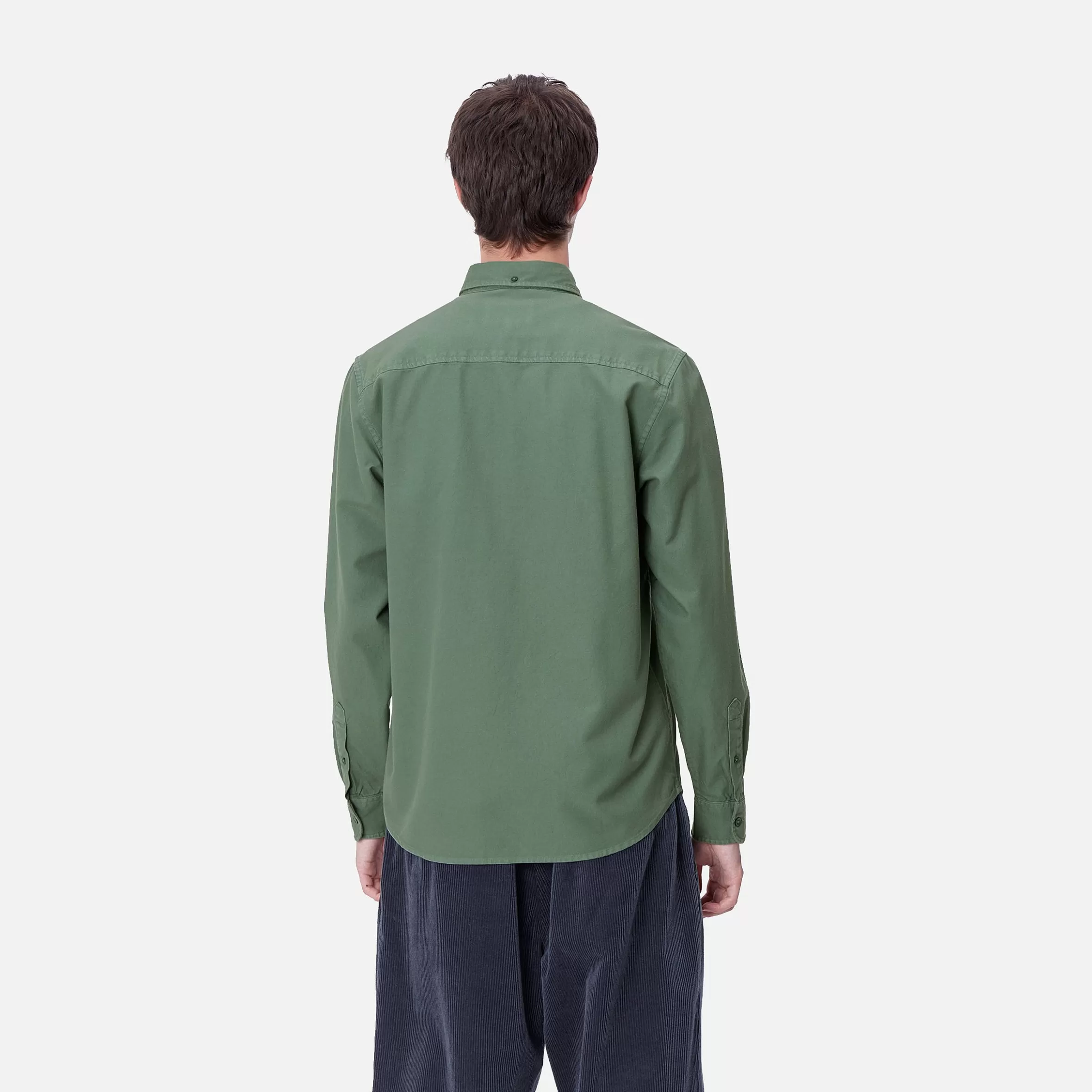 Camisas | Carhartt WIP L/S Bolton Shirt Duck Green