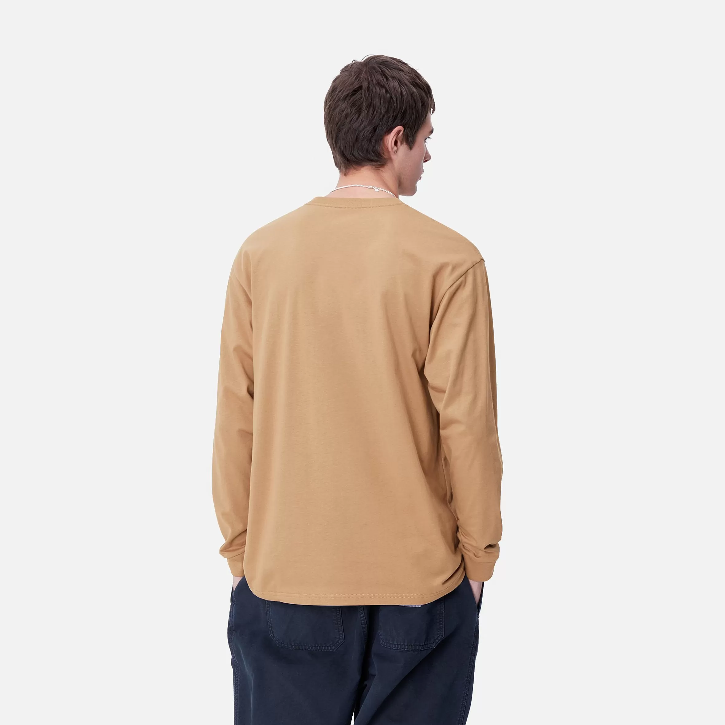 T-Shirts & Polos | Carhartt WIP L/S Chase T-Shirt Peanut / Gold