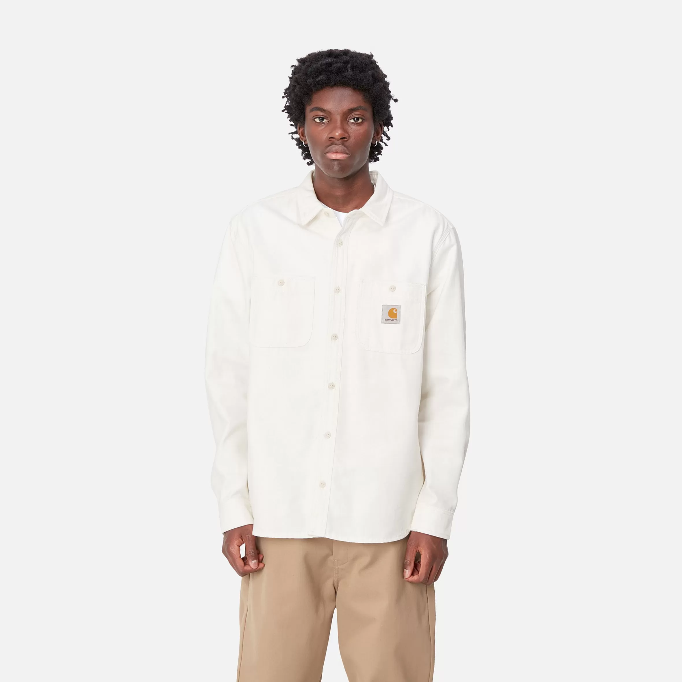 Camisas | Carhartt WIP L/S Clink Shirt Wax