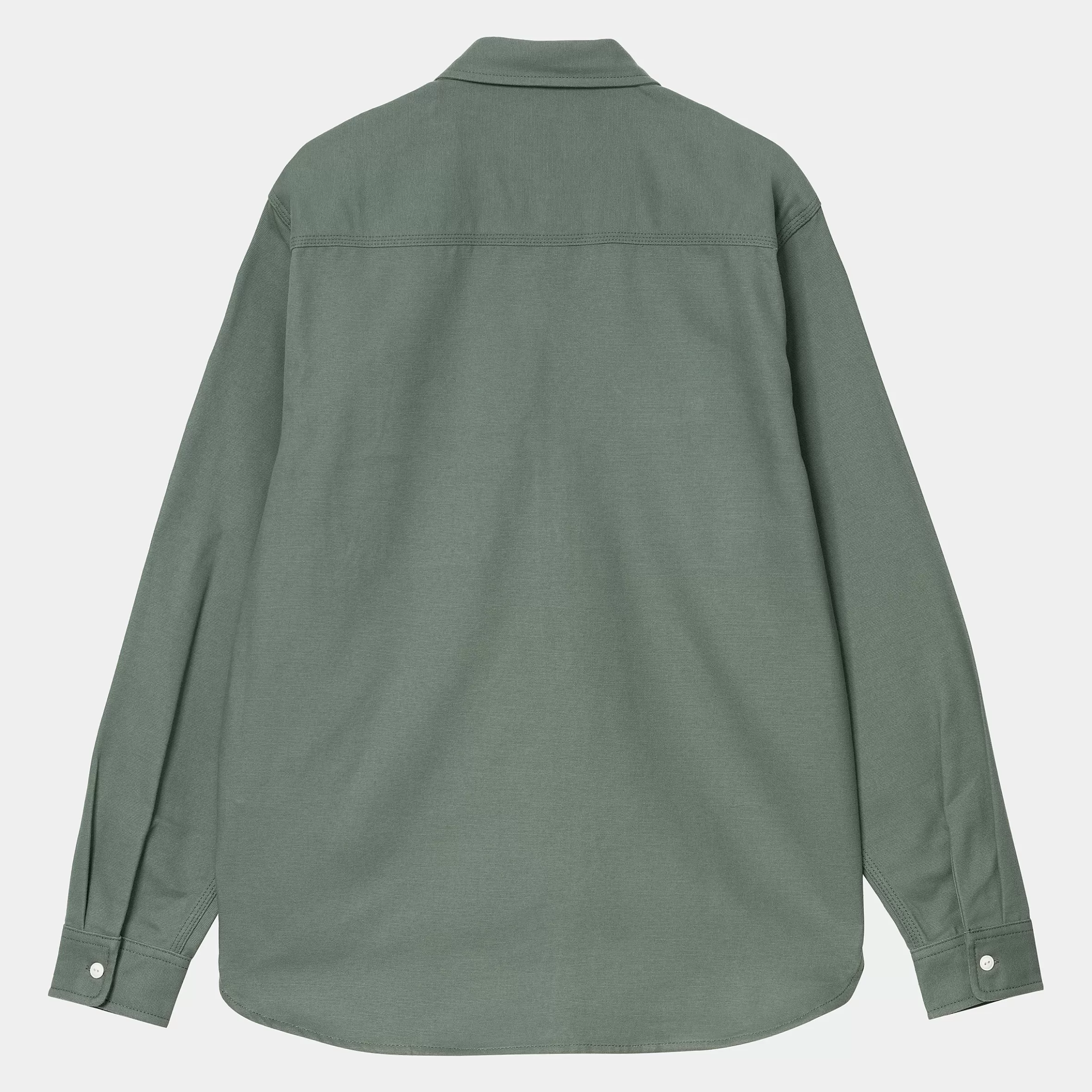 Camisas | Carhartt WIP L/S Clink Shirt Duck Green