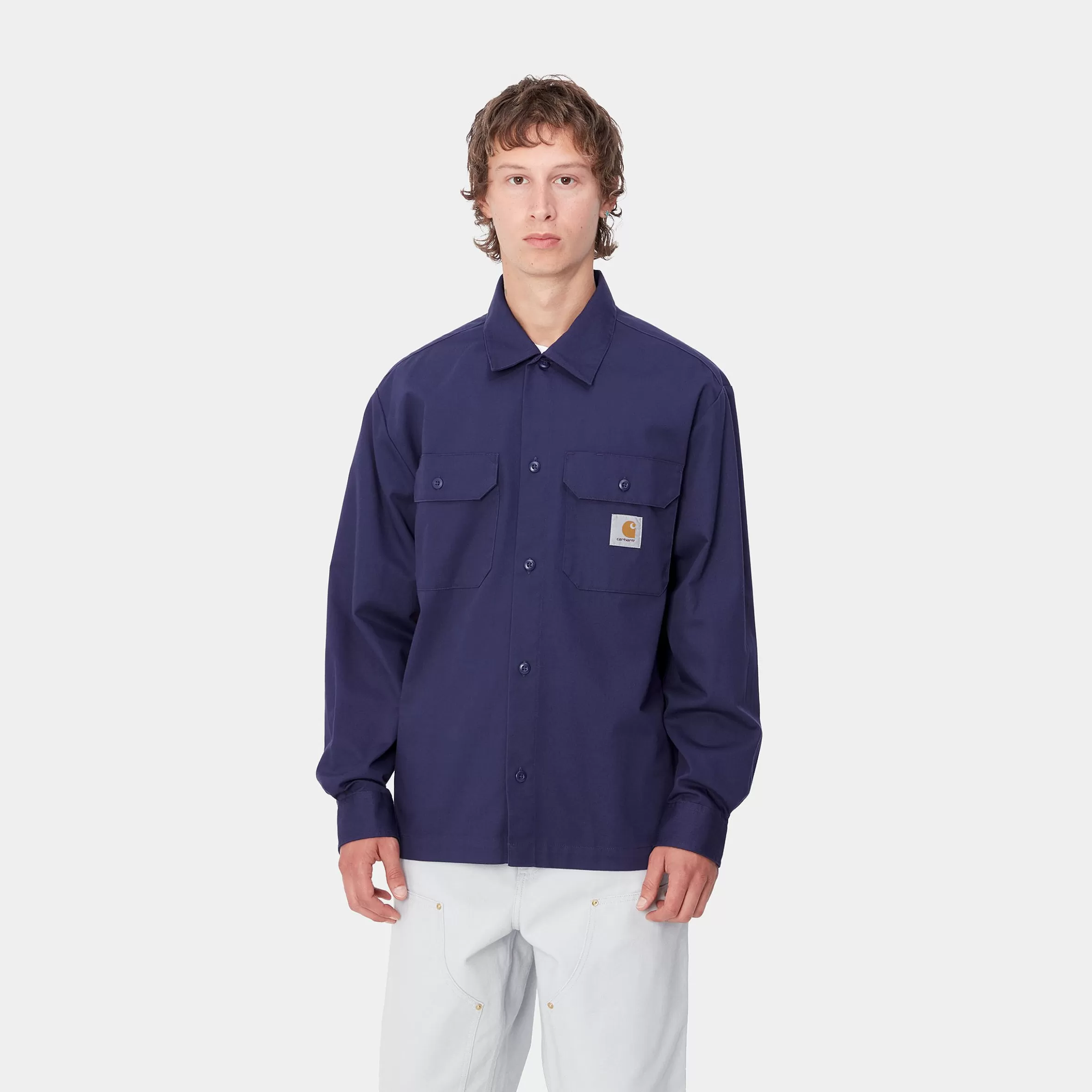 Camisas | Carhartt WIP L/S Craft Shirt Aura