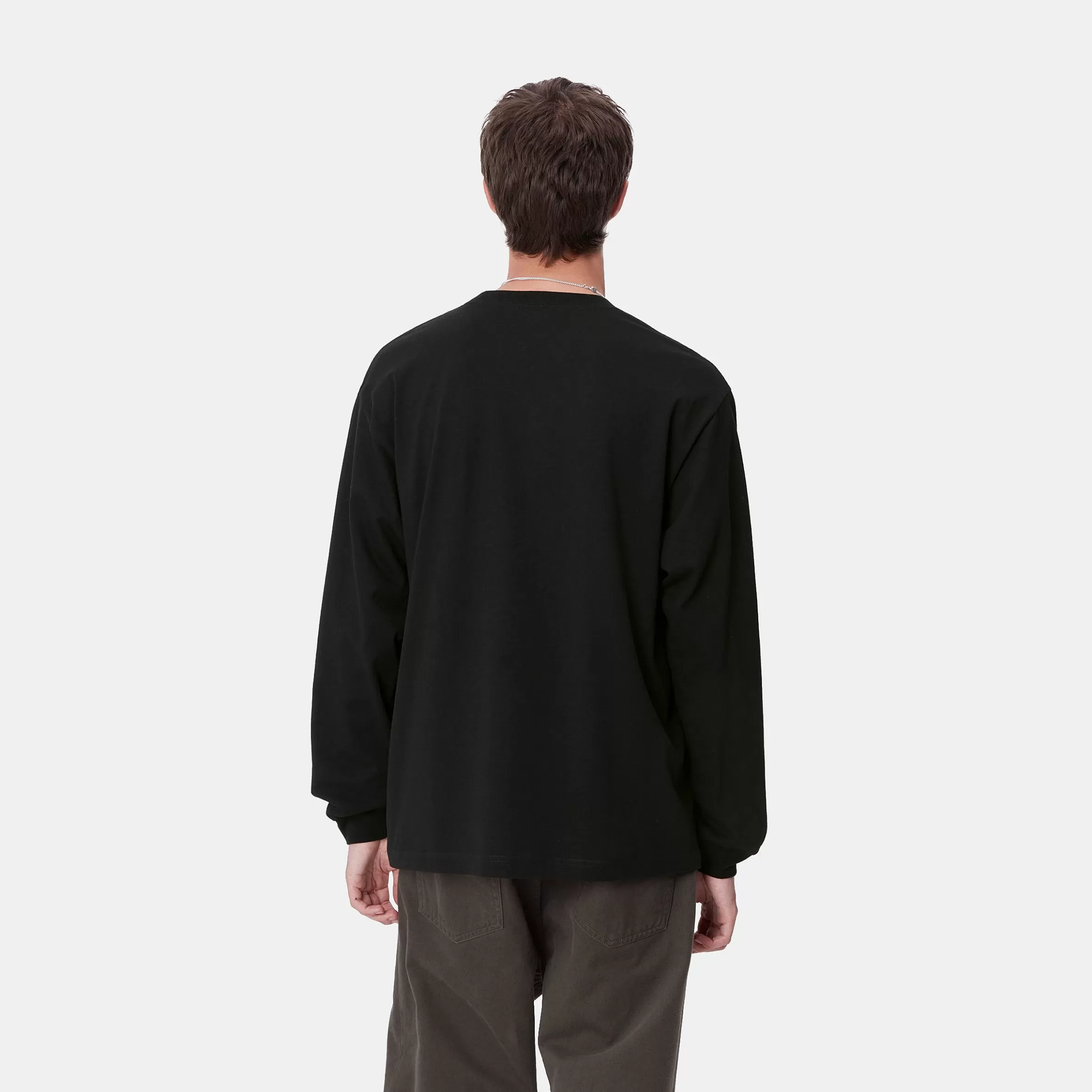 T-Shirts & Polos | Carhartt WIP L/S Drill Boy T-Shirt Black