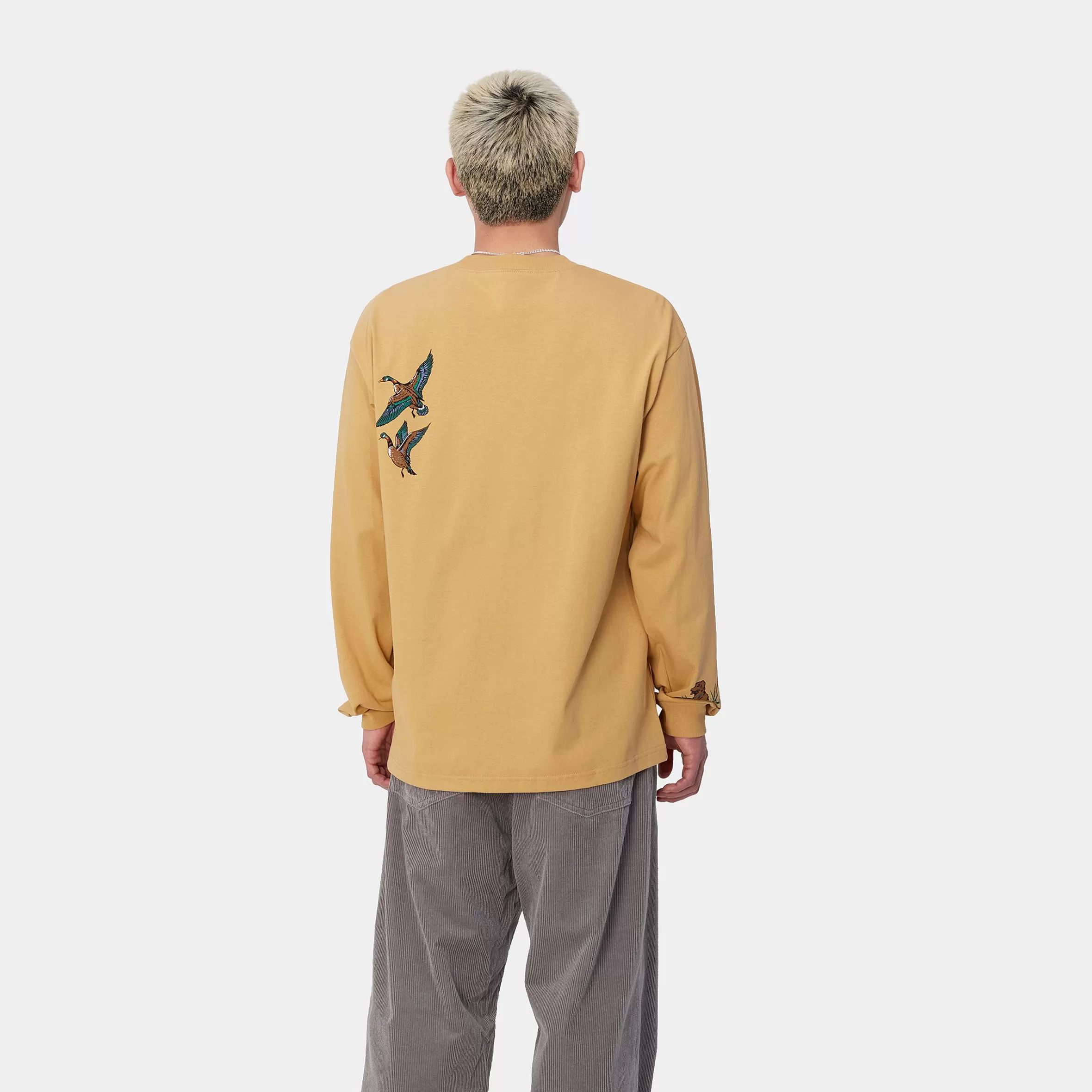 T-Shirts & Polos | Carhartt WIP L/S Ducks T-Shirt Bourbon