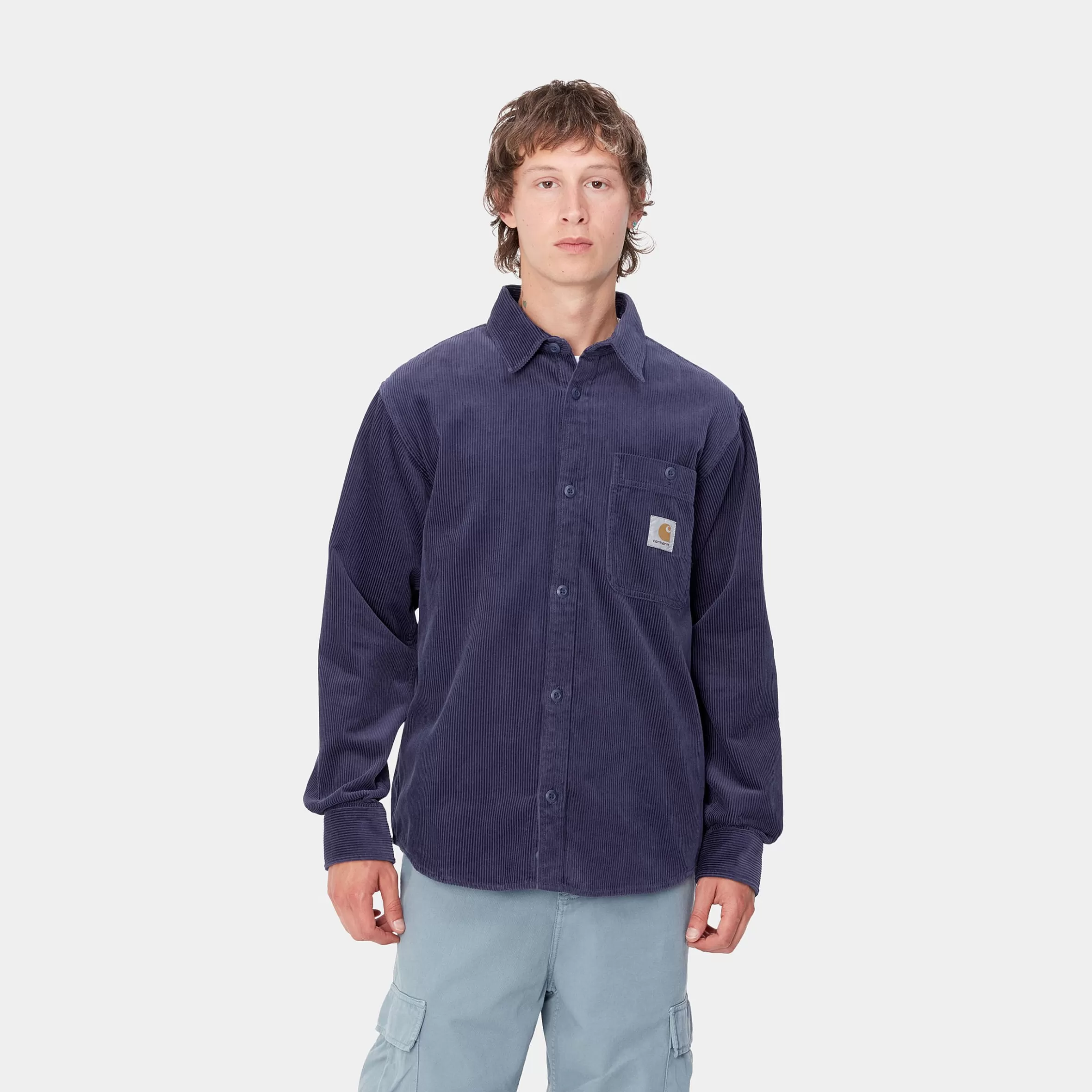 Camisas | Carhartt WIP L/S Flint Shirt Aura