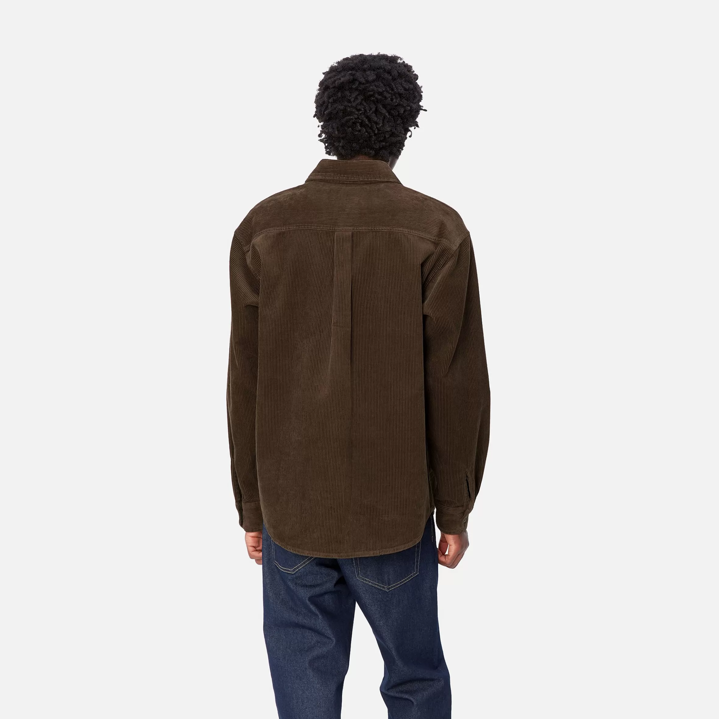 Camisas | Carhartt WIP L/S Flint Shirt Chocolate