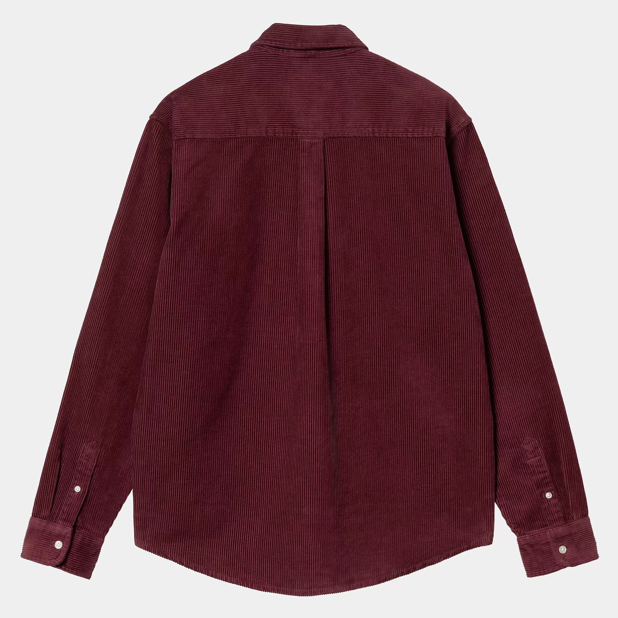 Camisas | Carhartt WIP L/S Madison Cord Shirt Malbec / Black