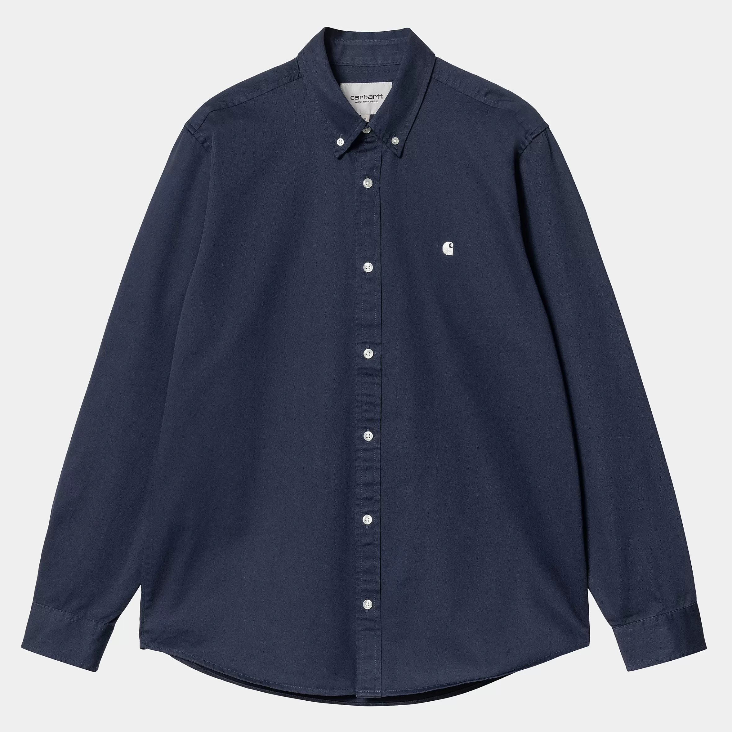 Camisas | Carhartt WIP L/S Madison Shirt Air Force Blue / Wax