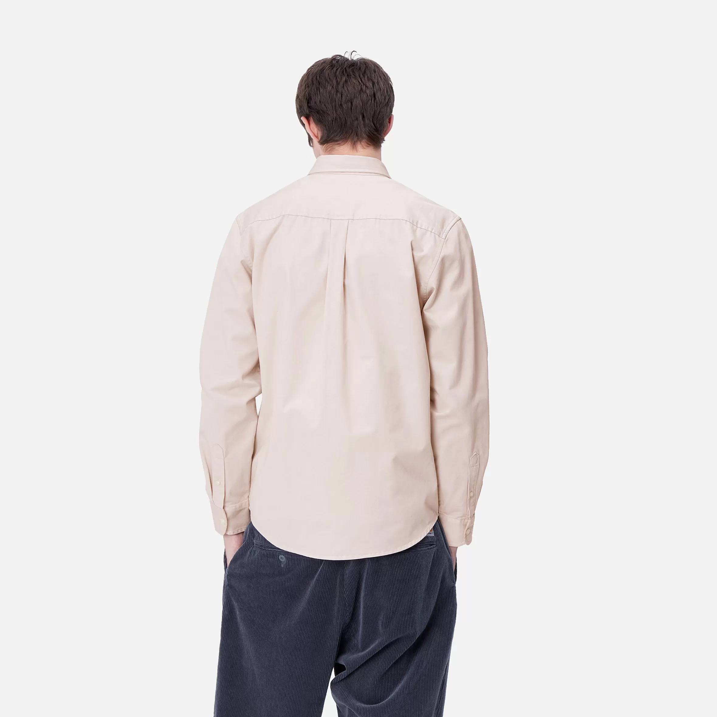 Camisas | Carhartt WIP L/S Madison Shirt Moonbeam / Black