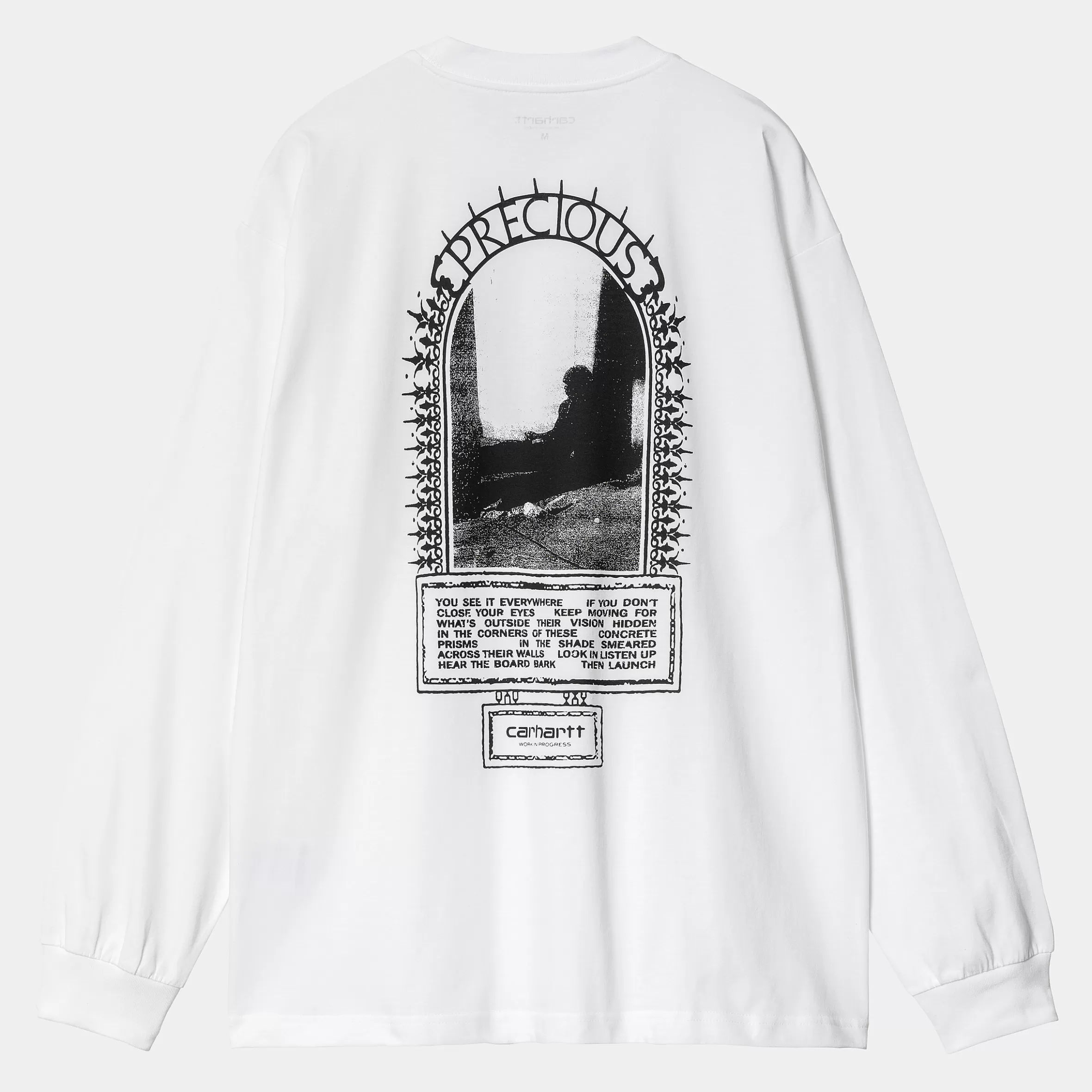 T-Shirts & Polos | Carhartt WIP L/S Precious T-Shirt White