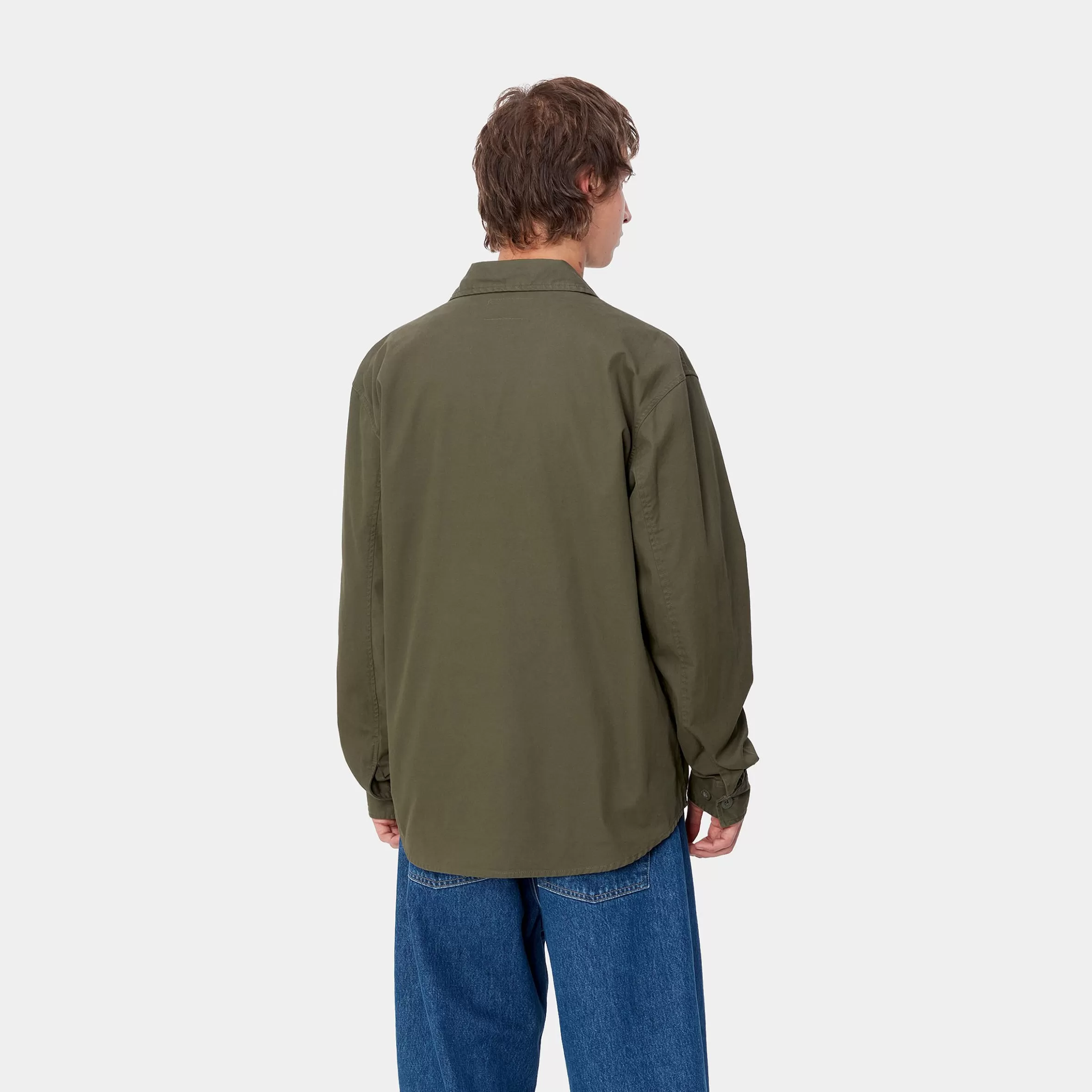 Camisas | Carhartt WIP L/S Tracker Shirt Office Green