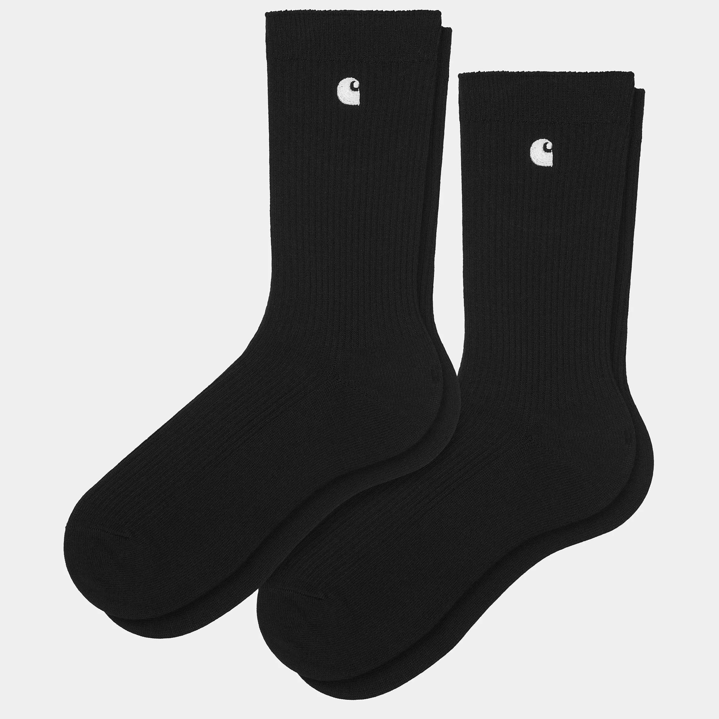 Acessórios | Meias | Carhartt WIP Madison Pack Socks Black / White + Black / White