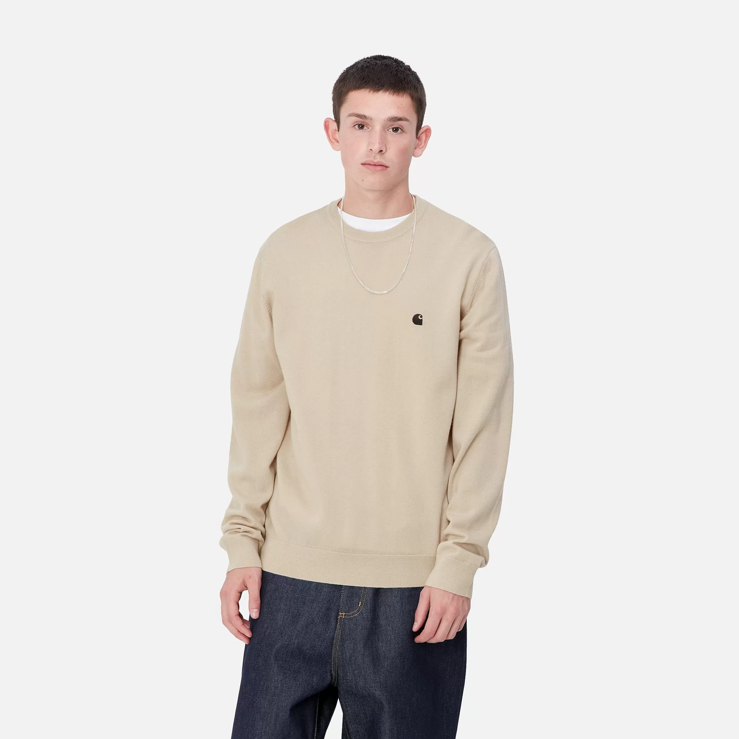 Malhas | Carhartt WIP Madison Sweater Wall / Black