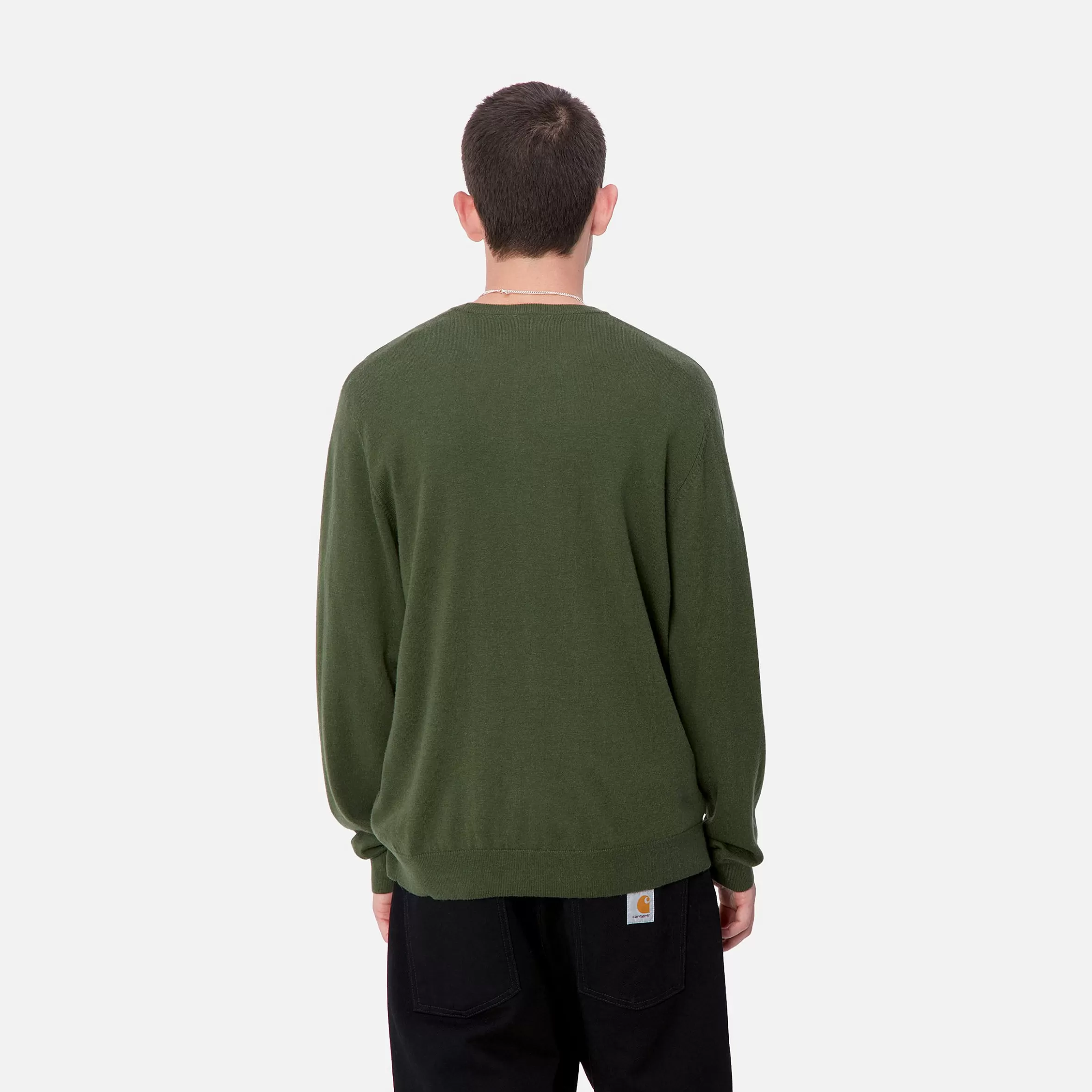 Malhas | Carhartt WIP Madison Sweater Tarragon / Black