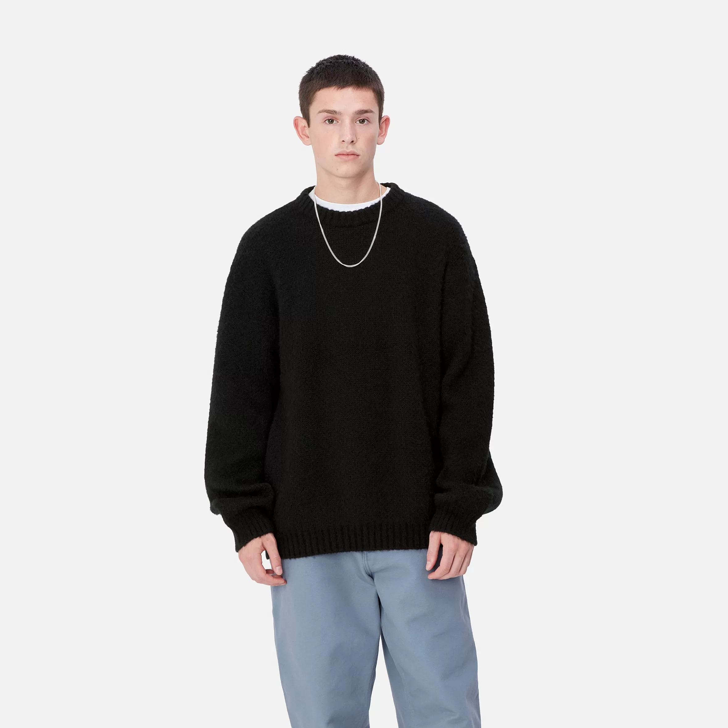 Malhas | Carhartt WIP Merton Sweater Black