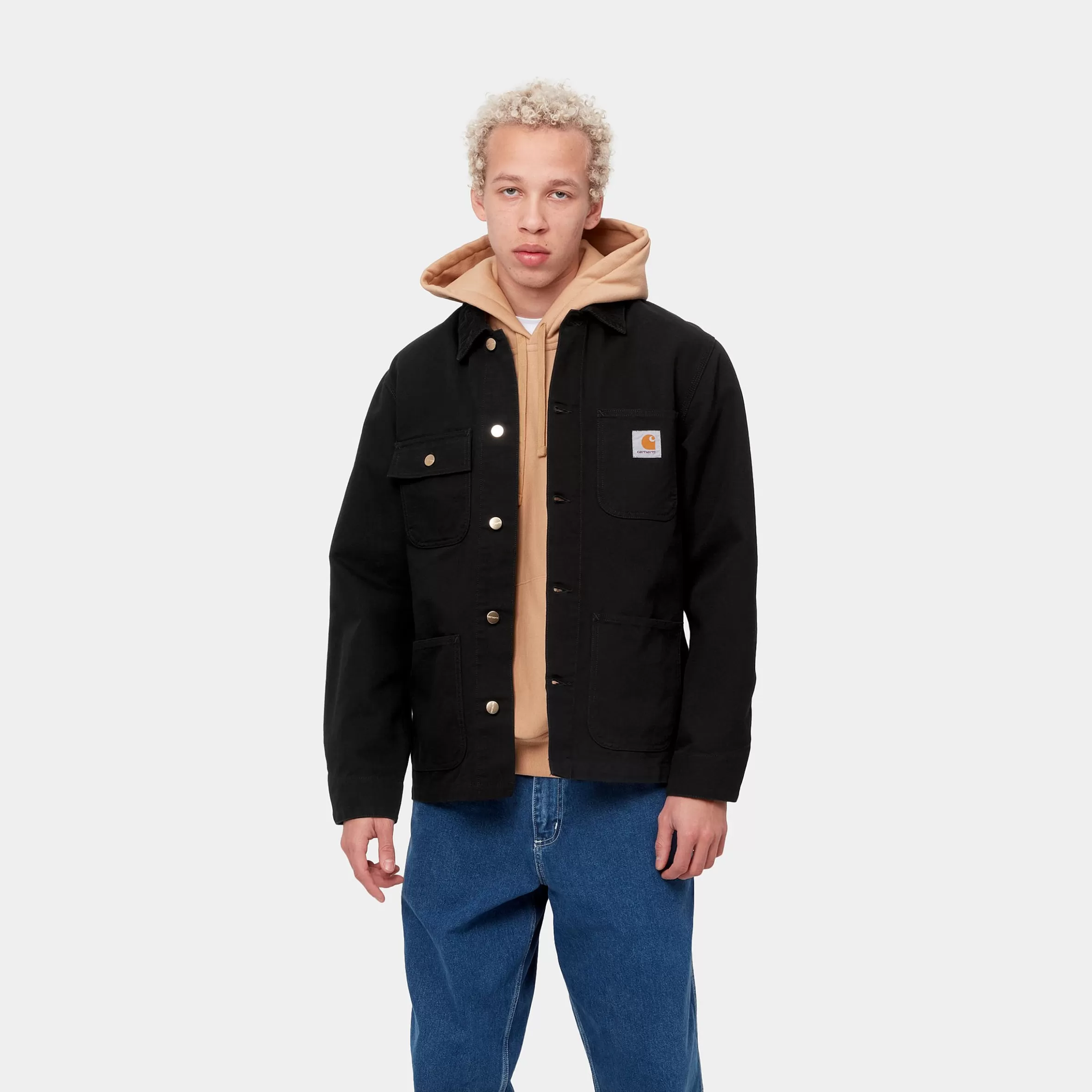 Blusões E Coletes | Carhartt WIP Michigan Coat (Summer) Black / Black