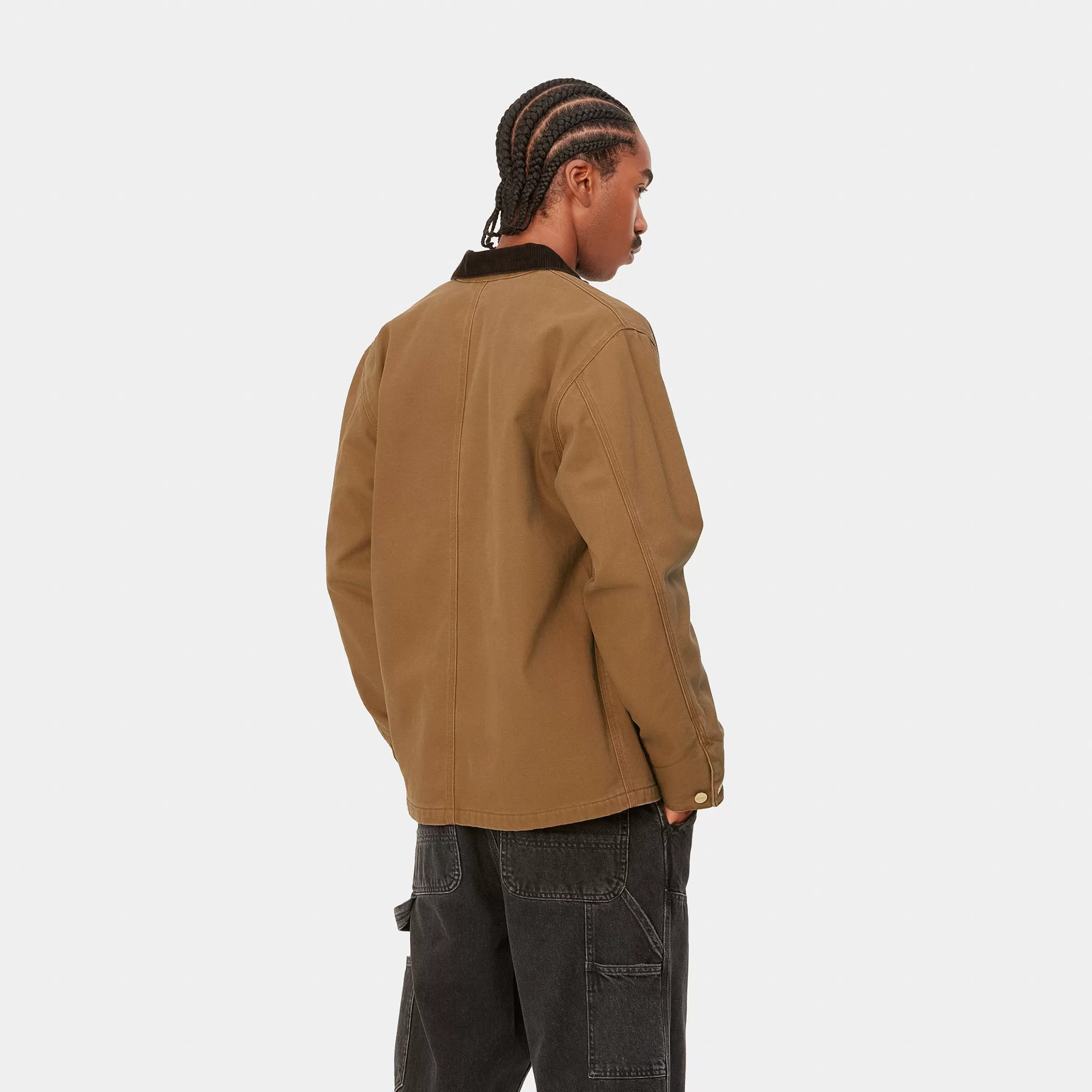 Blusões E Coletes | Carhartt WIP Michigan Coat (Summer) Hamilton Brown / Tobacco