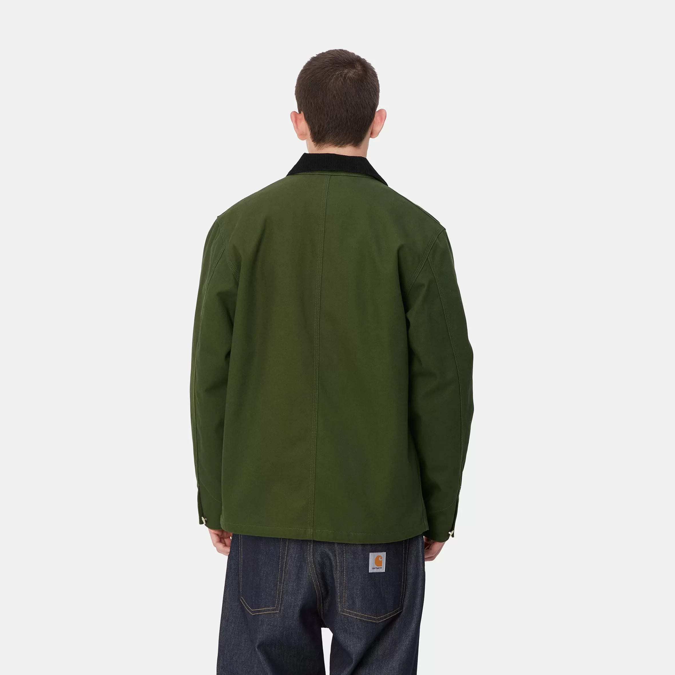 Blusões E Coletes | Carhartt WIP Michigan Coat (Winter) Tarragon / Black