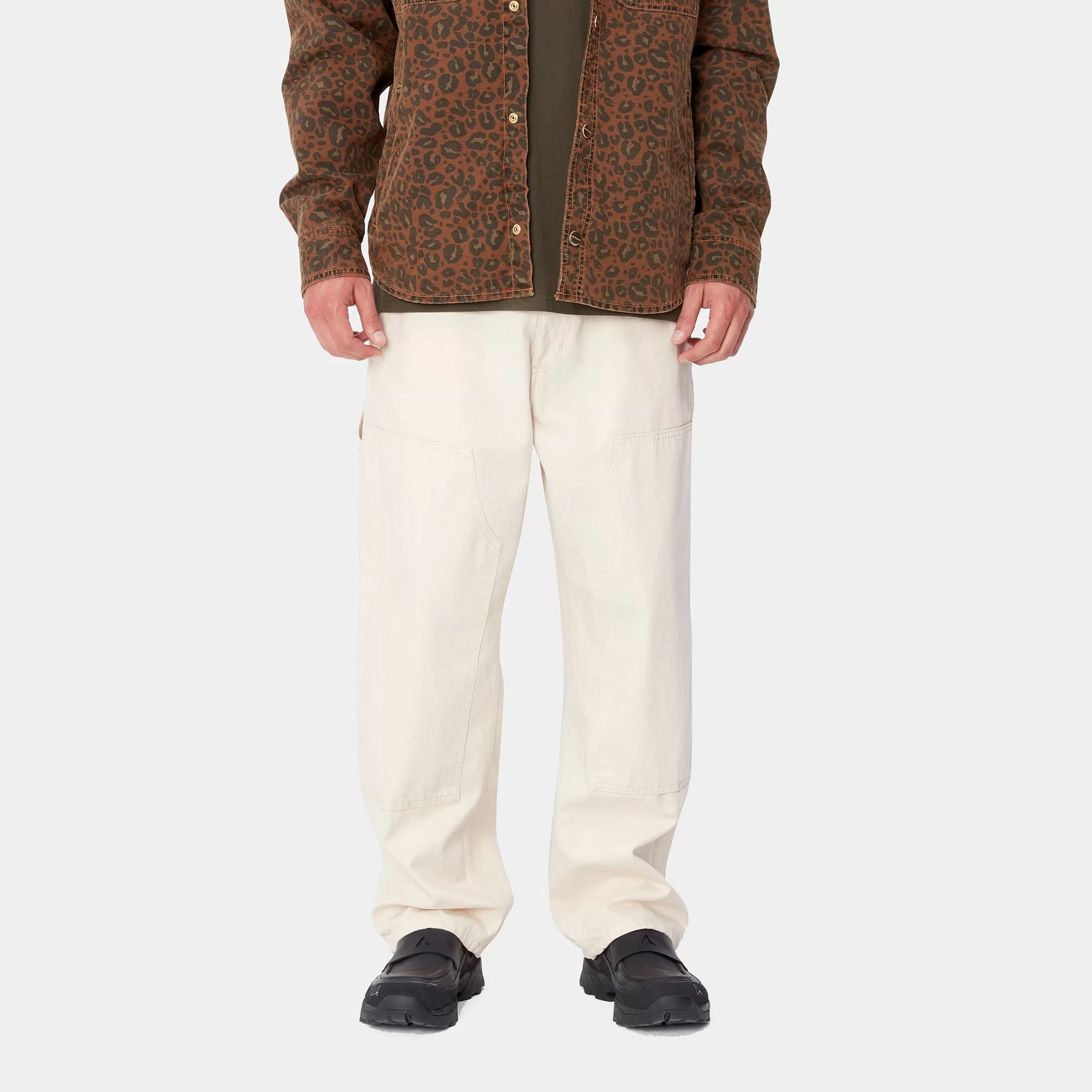 Ganga | Calças | Carhartt WIP Midland Double Knee Pant Natural