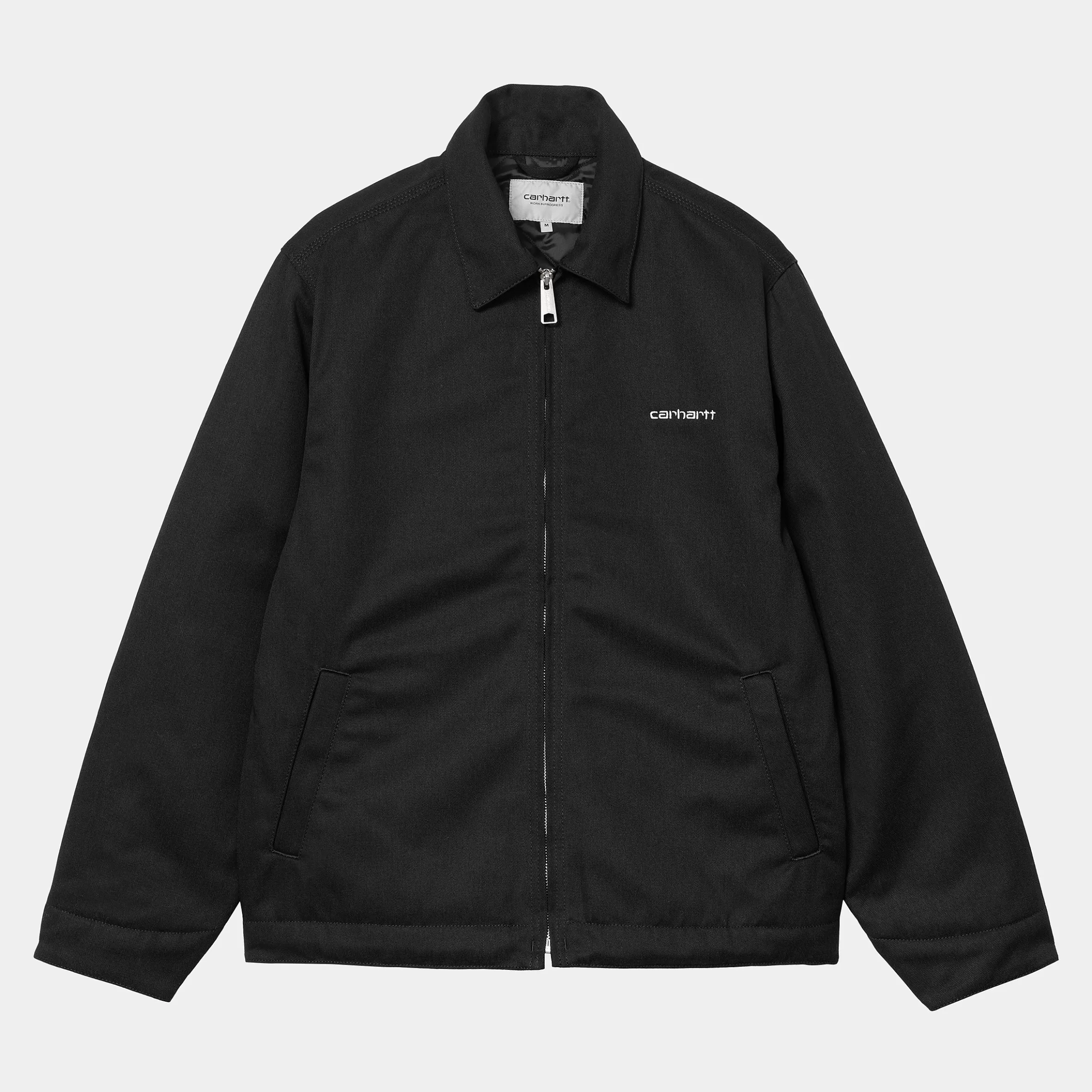 Blusões E Coletes | Carhartt WIP Module Script Jacket Black / White