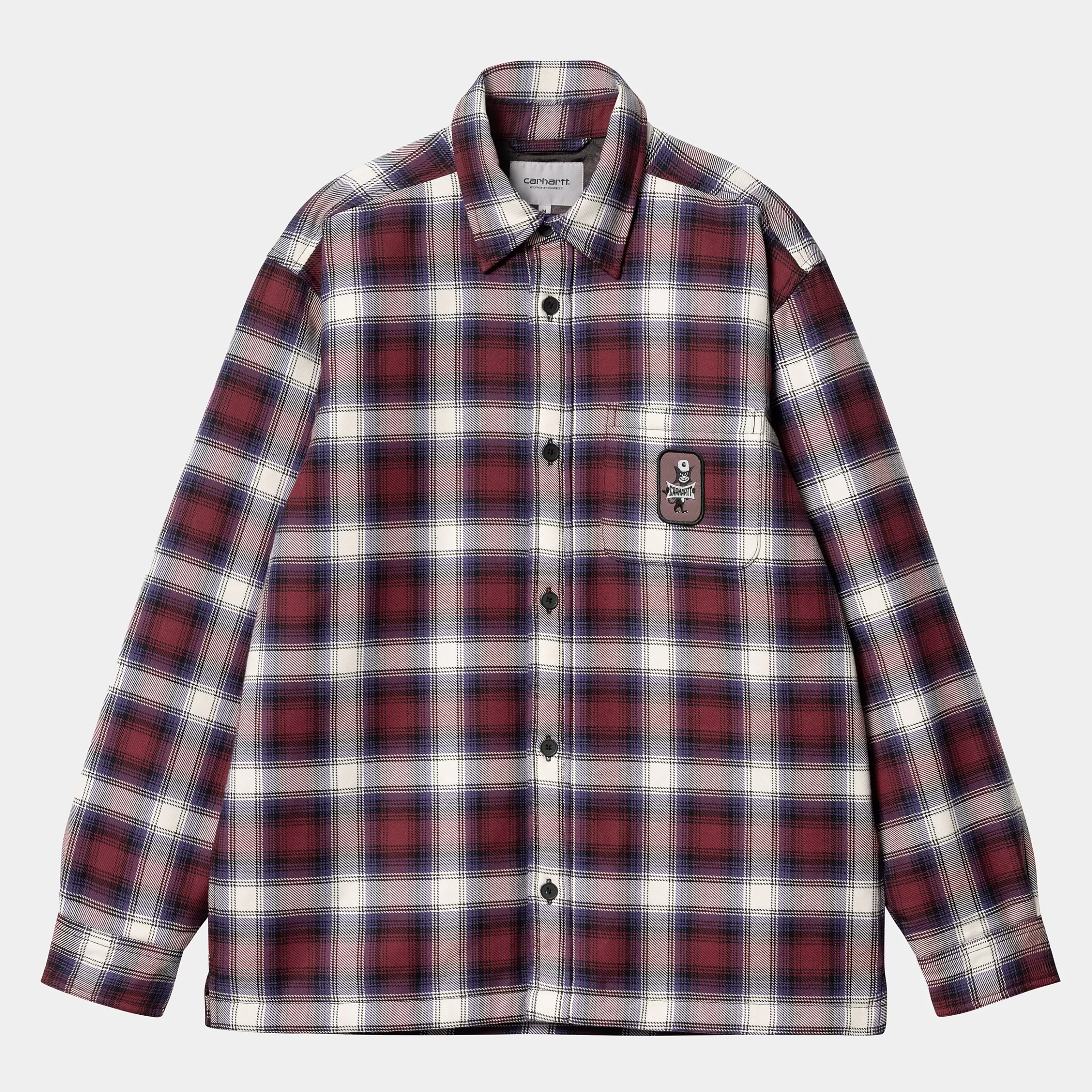 Blusões E Coletes | Camisas | Carhartt WIP Monahan Shirt Jac Monahan Check, Malbec