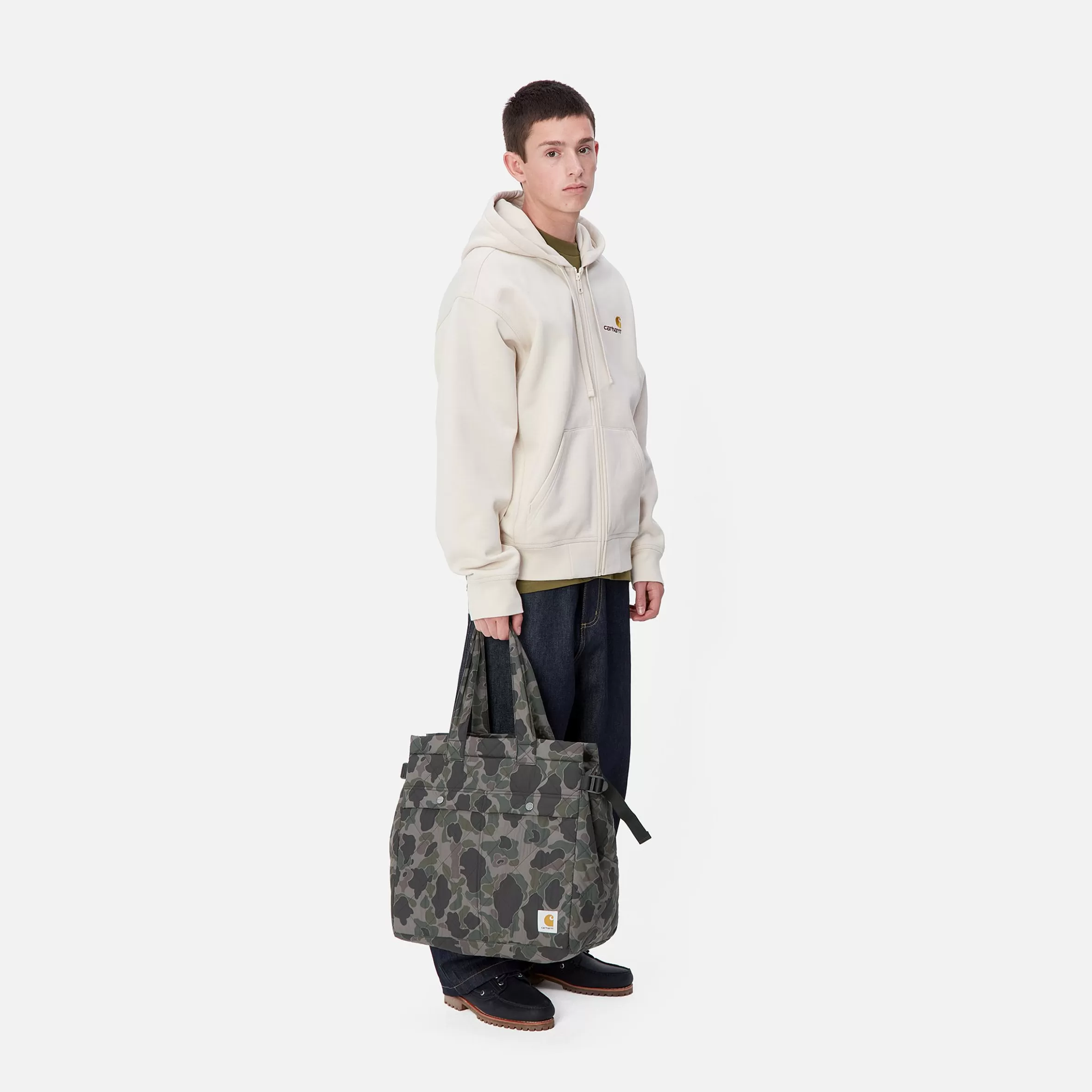 Acessórios | Bolsas | Carhartt WIP Myton Travel Tote Camo Duck, Grey