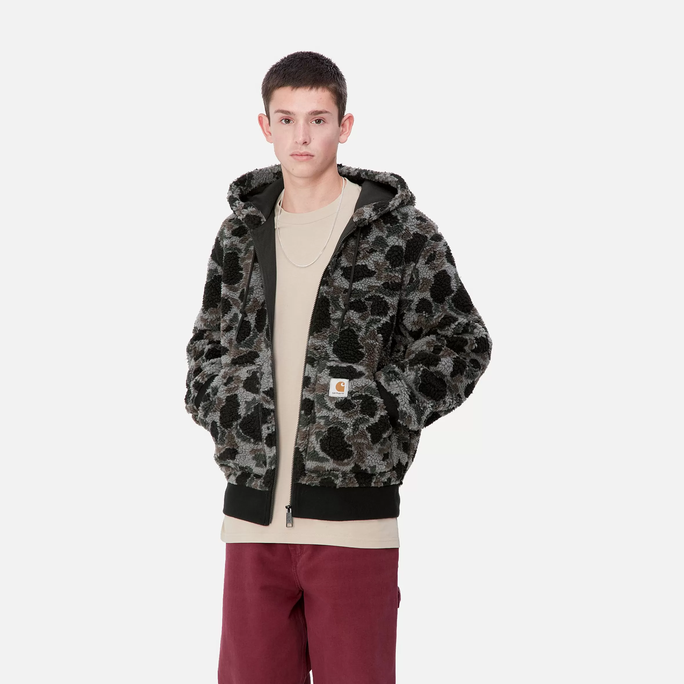 Blusões E Coletes | Carhartt WIP OG Active Liner Camo Duck Jacquard, Grey