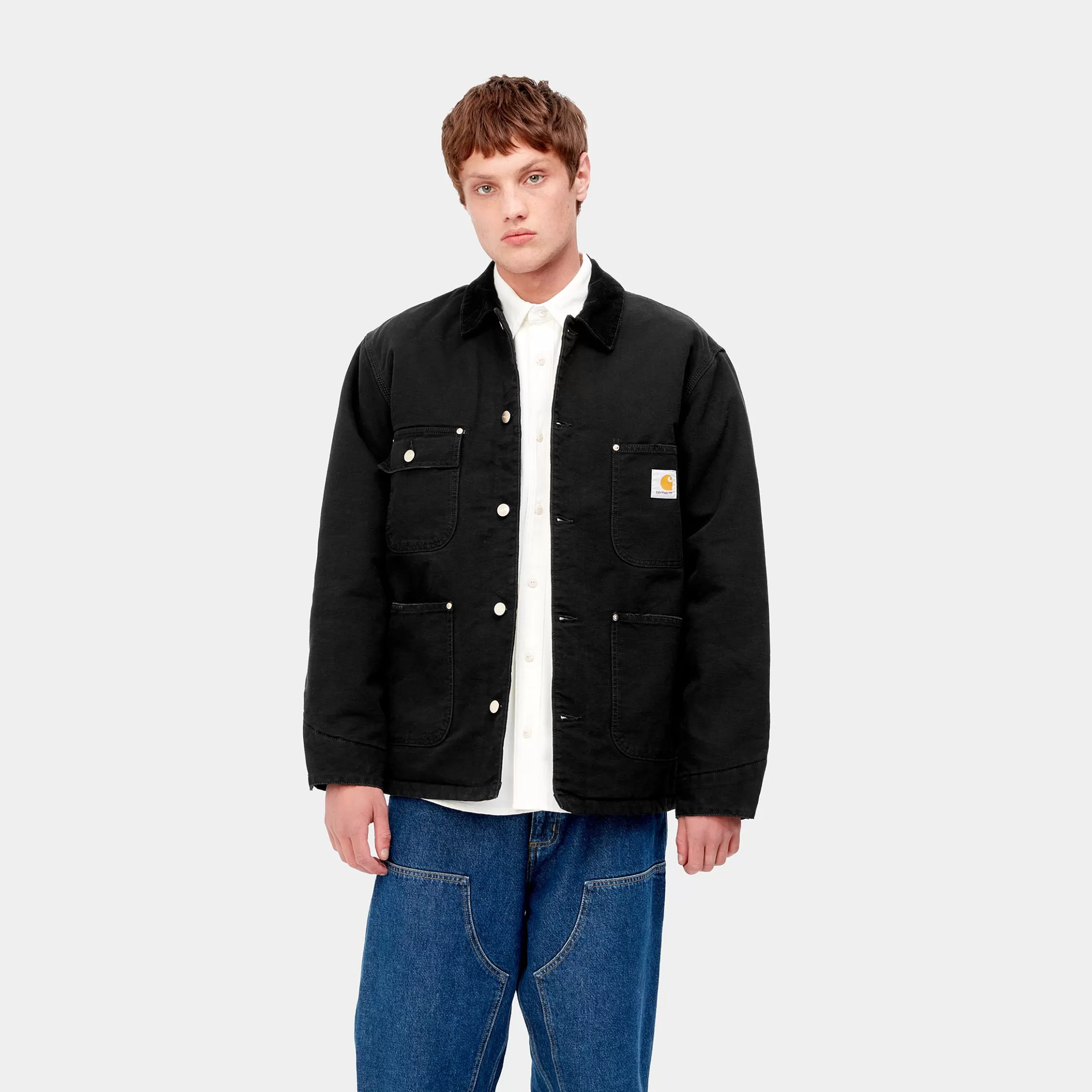 Blusões E Coletes | Carhartt WIP OG Chore Coat Black / Black