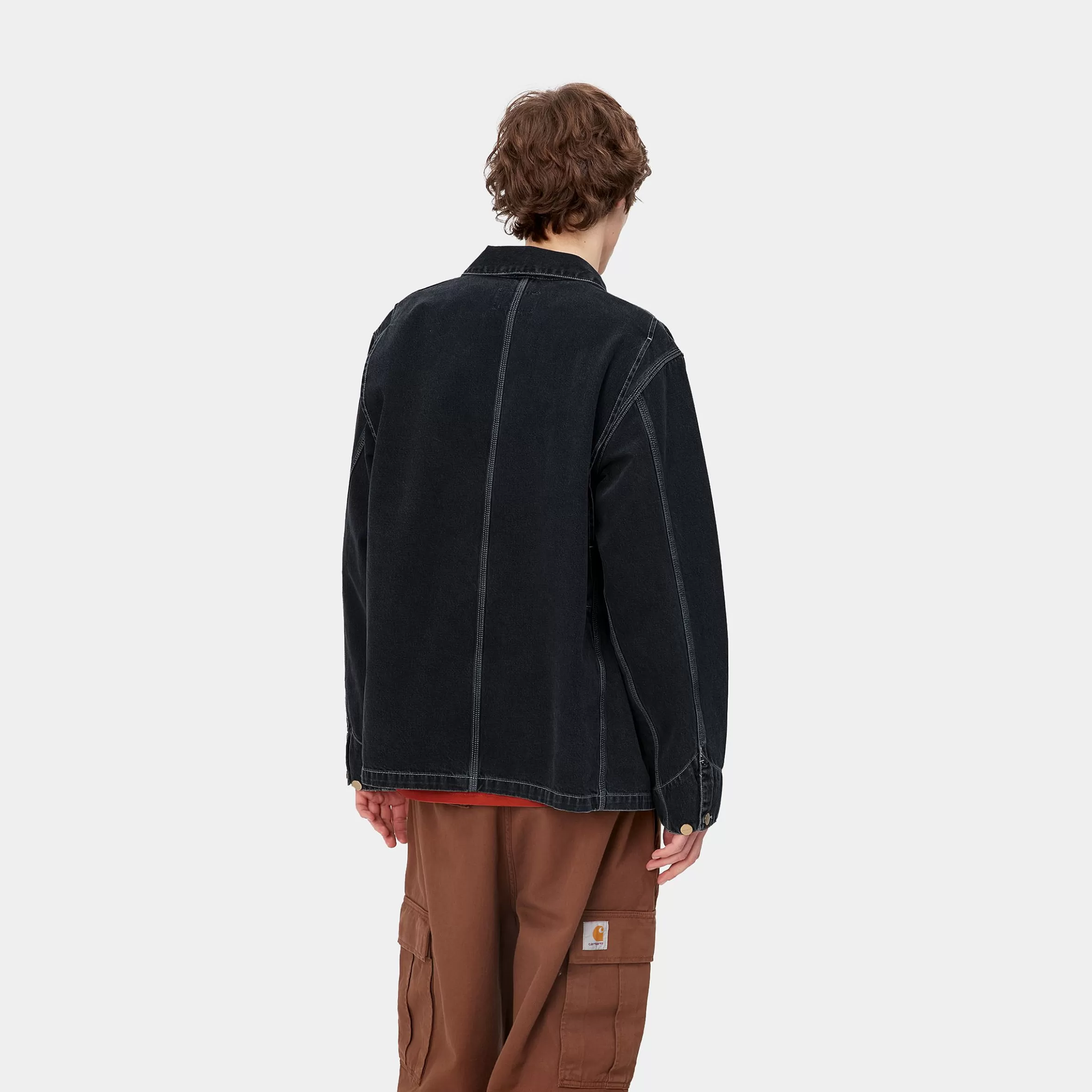 Blusões E Coletes | Ganga | Carhartt WIP OG Chore Coat Black