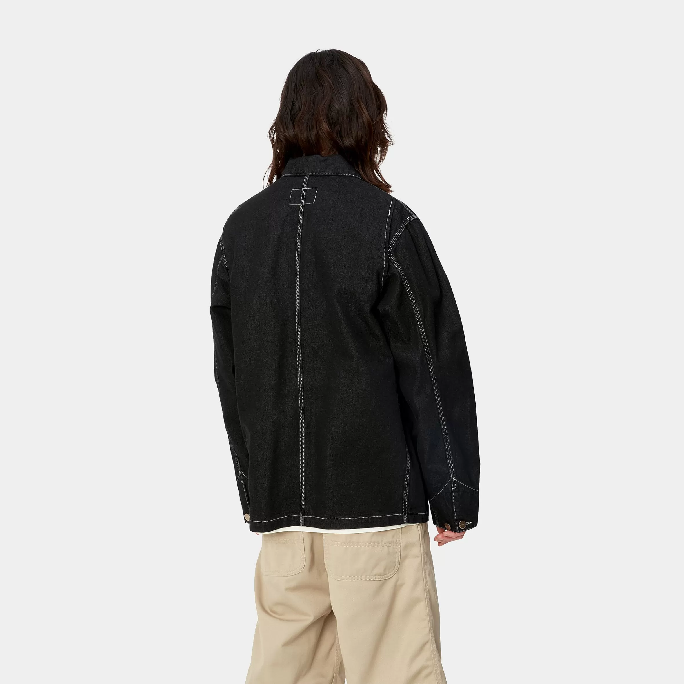 Blusões E Coletes | Ganga | Carhartt WIP OG Chore Coat Black