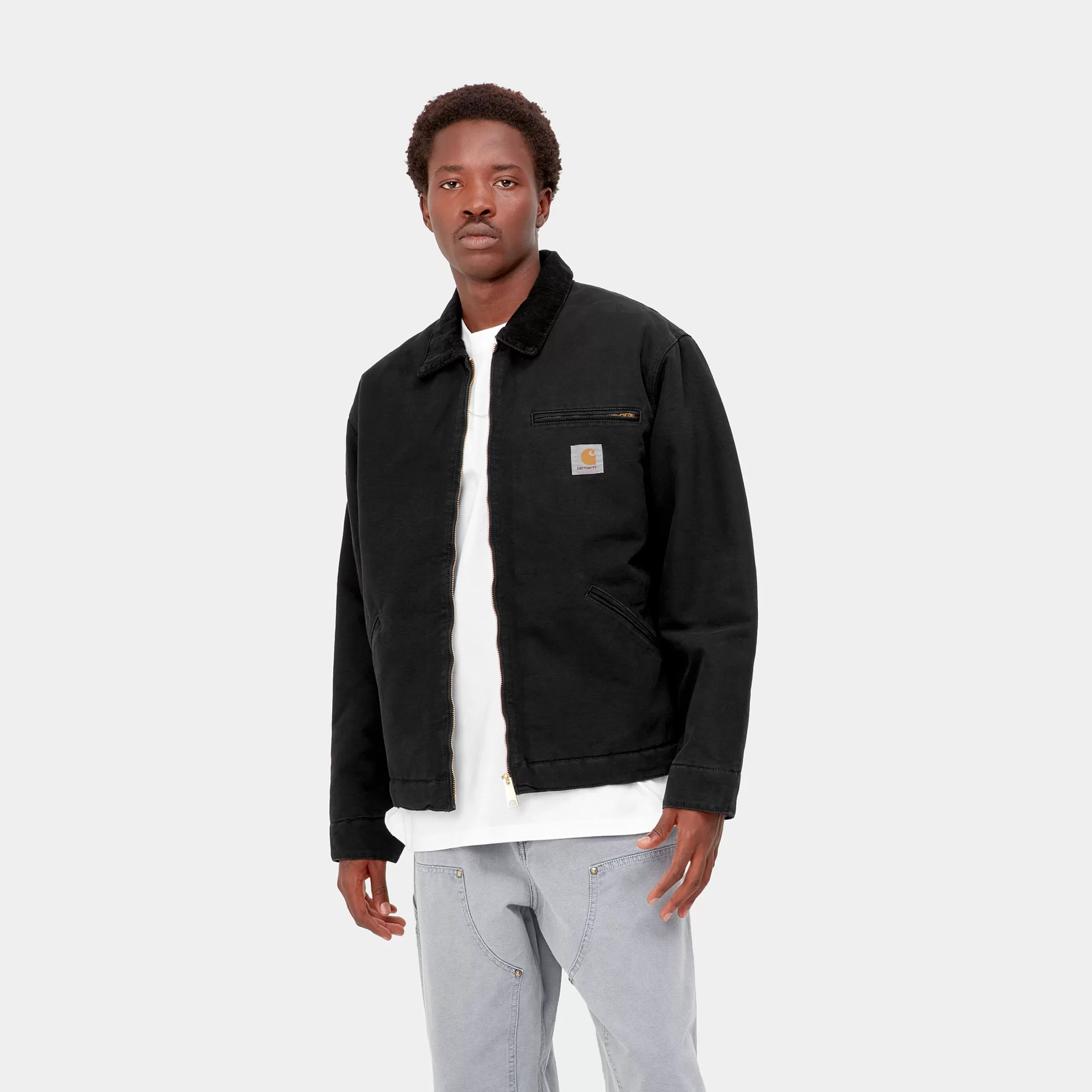 Blusões E Coletes | Carhartt WIP OG Detroit Jacket (Winter) Black / Black