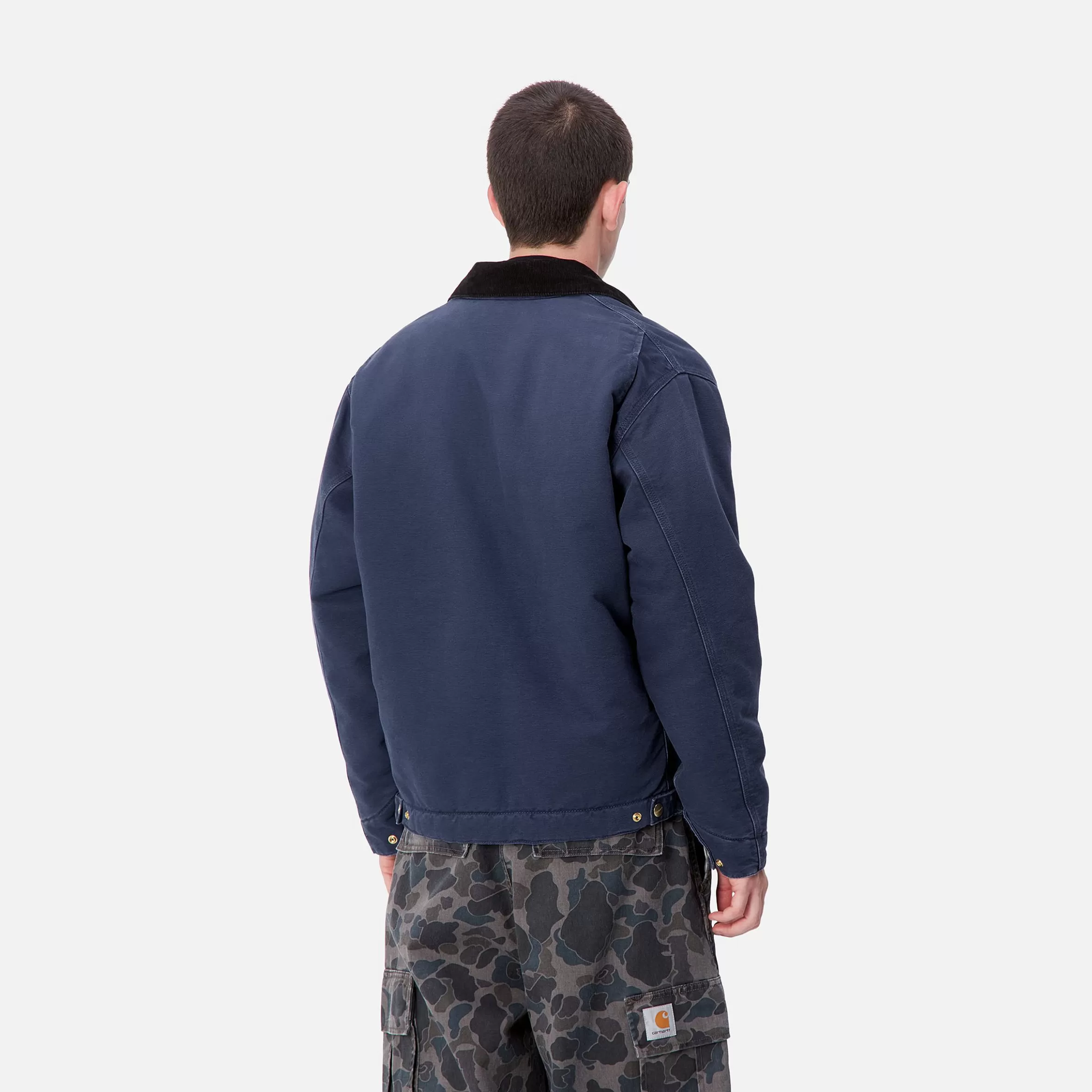 Blusões E Coletes | Carhartt WIP OG Detroit Jacket (Winter) Air Force Blue / Black