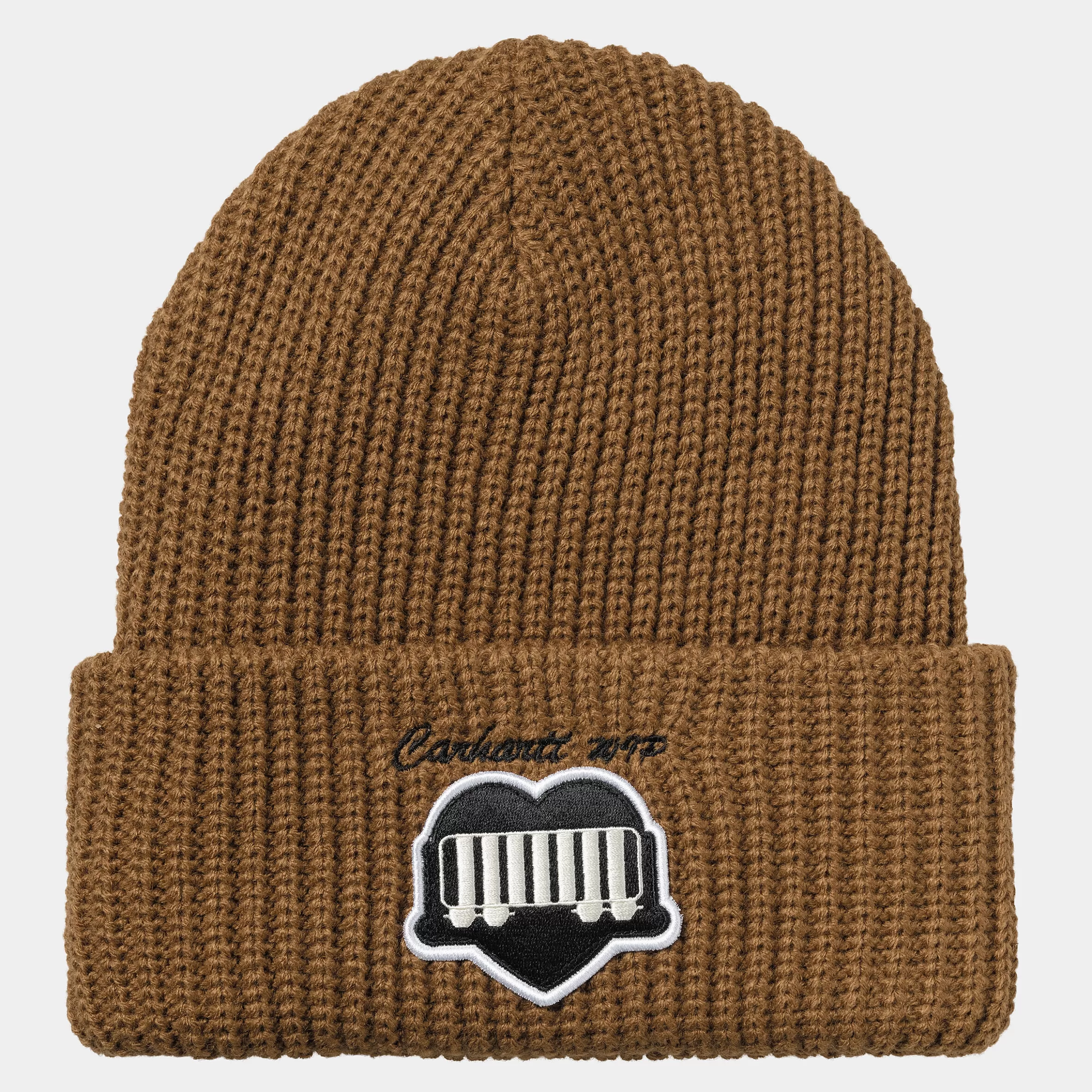 Acessórios | Bonnets | Carhartt WIP OG Heart Train Beanie Hamilton Brown