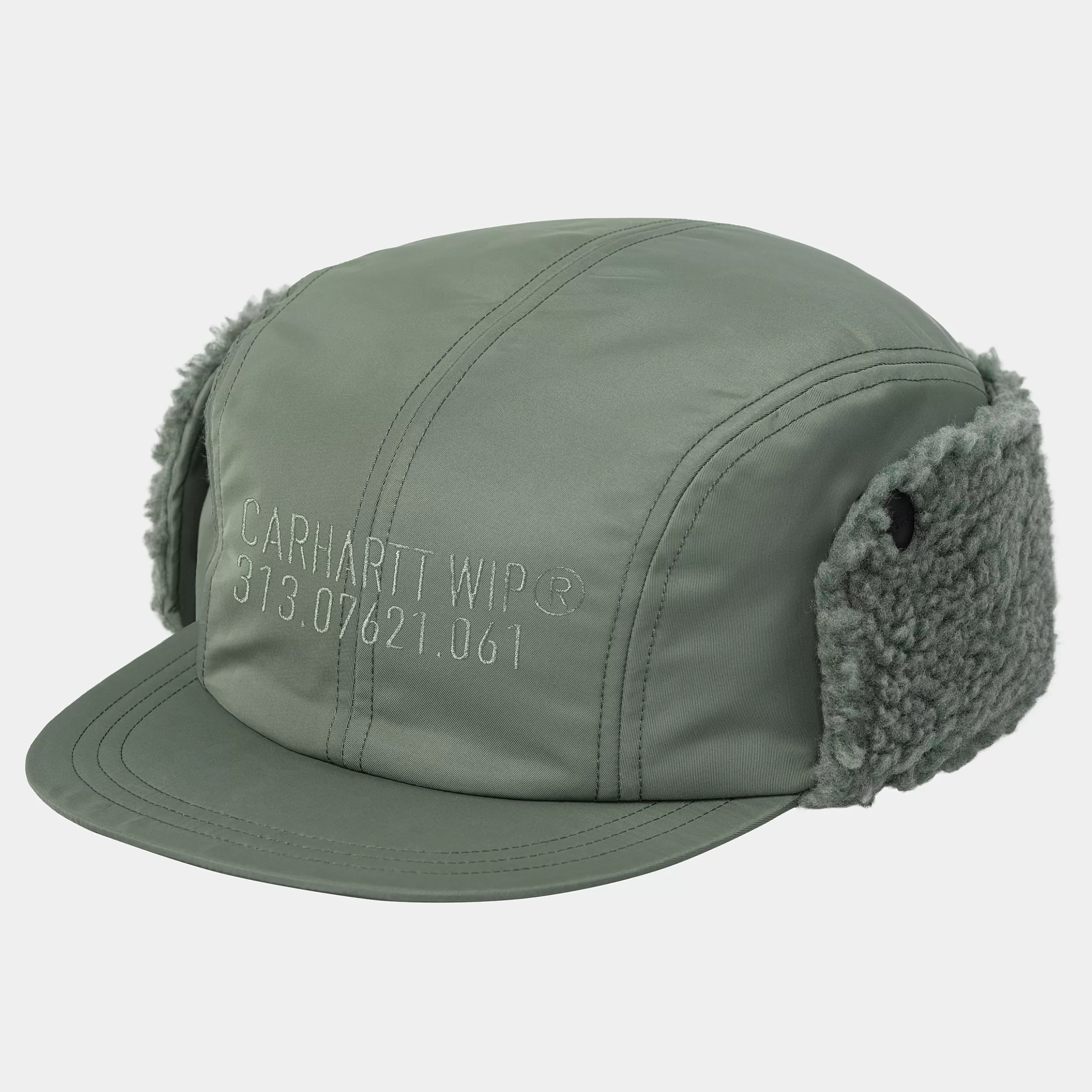 Acessórios | Bonés & Chapéus | Carhartt WIP Olten Ear Guard Cap Duck Green / Duck Green